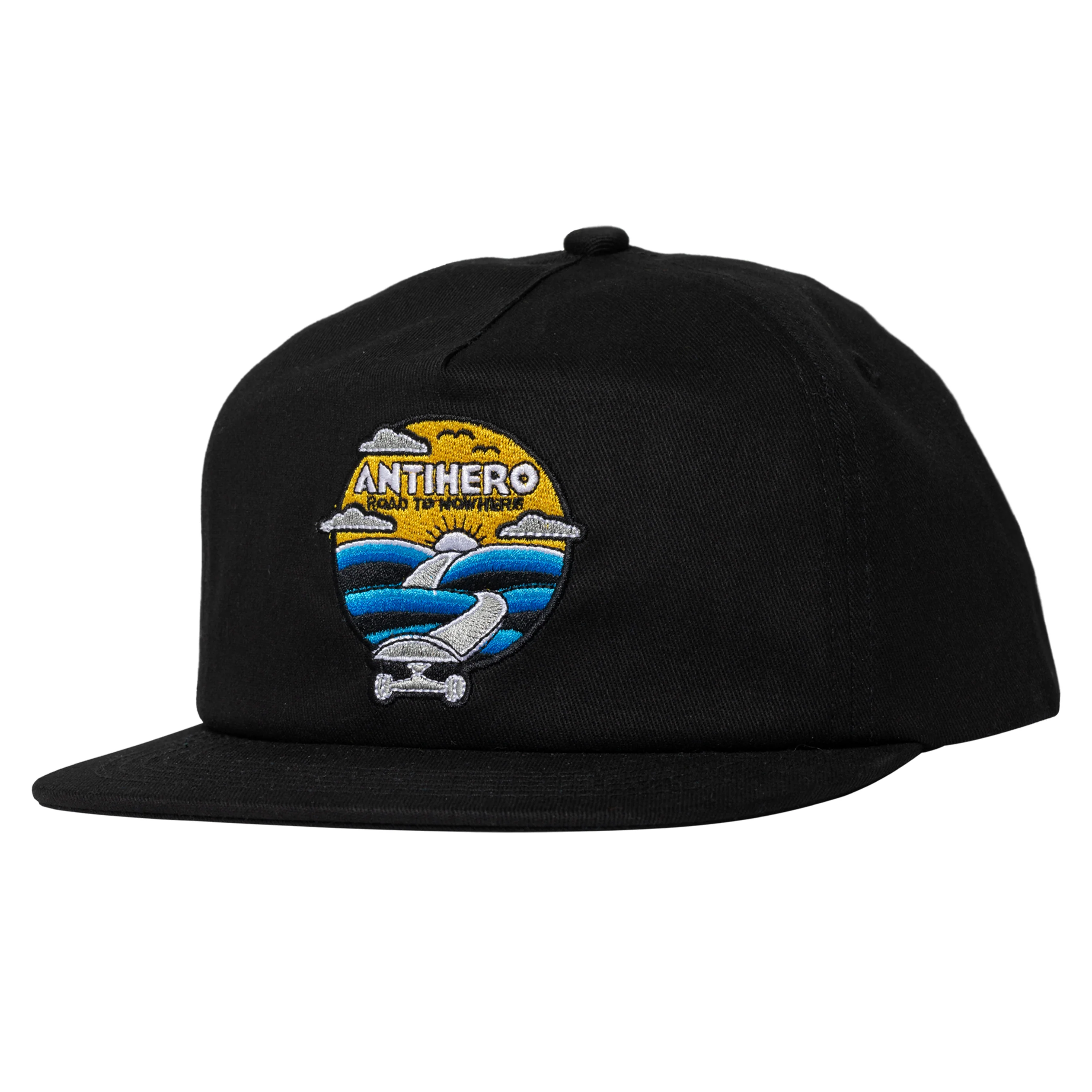 ANTIHERO ROAD TO NOWHERE SNAPBACK BLACK