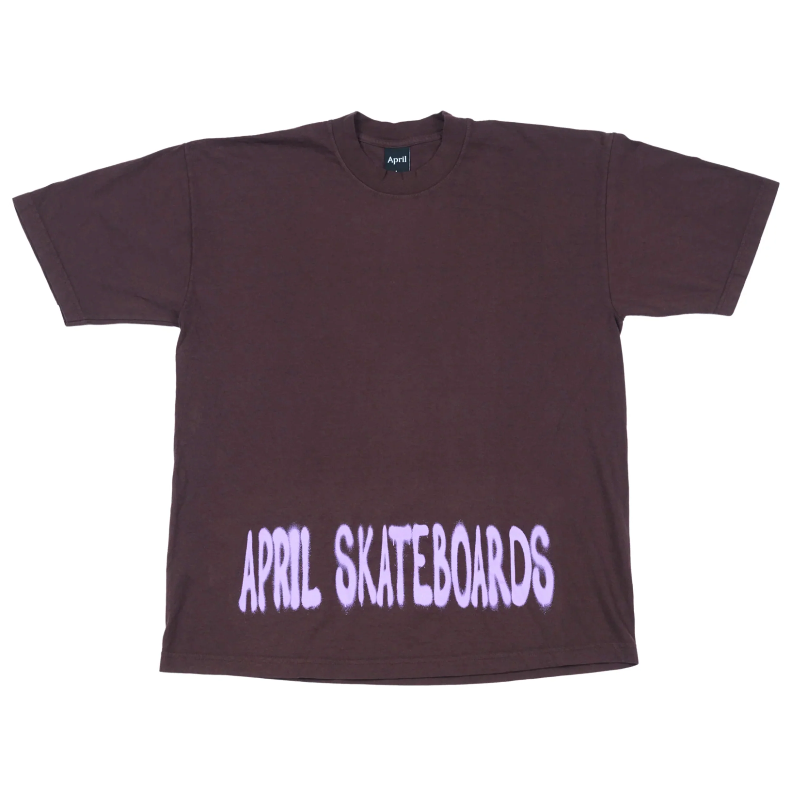 APRIL SPRAY TEE CHOCOLATE