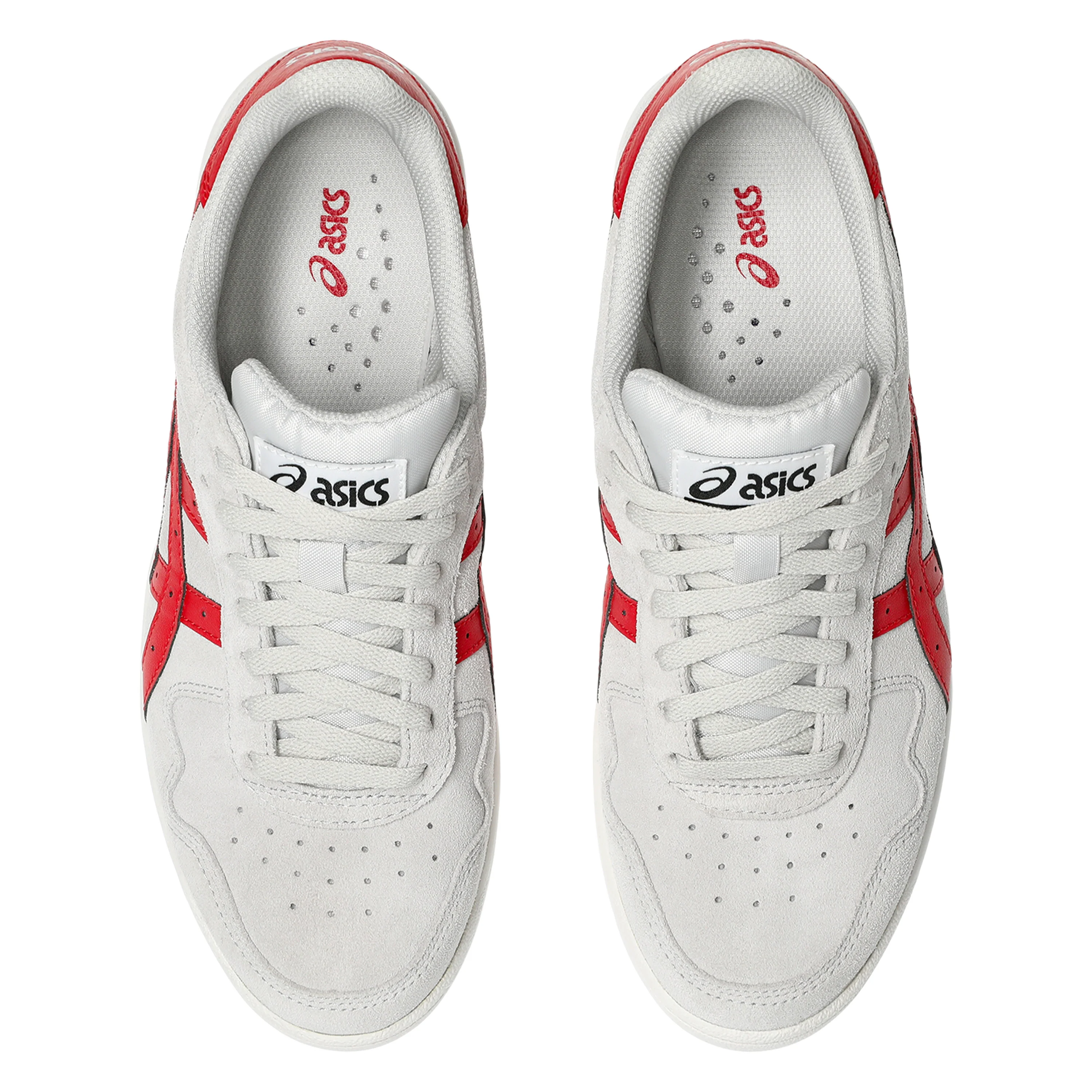 ASICS JAPAN PRO CLOUD GREY / CLASSIC RED - Image 4