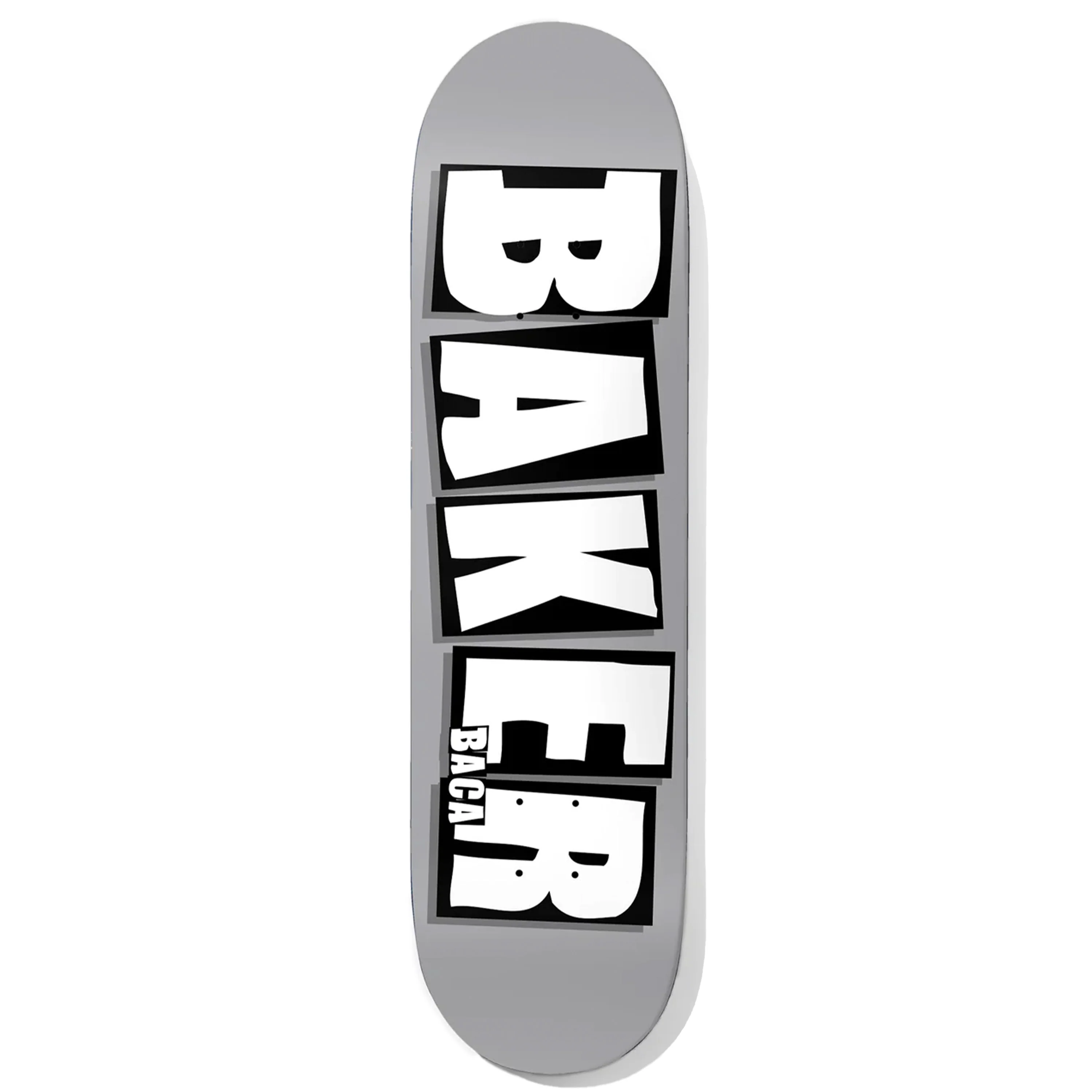 BAKER BACA BRAND NAME DIPPED GREY