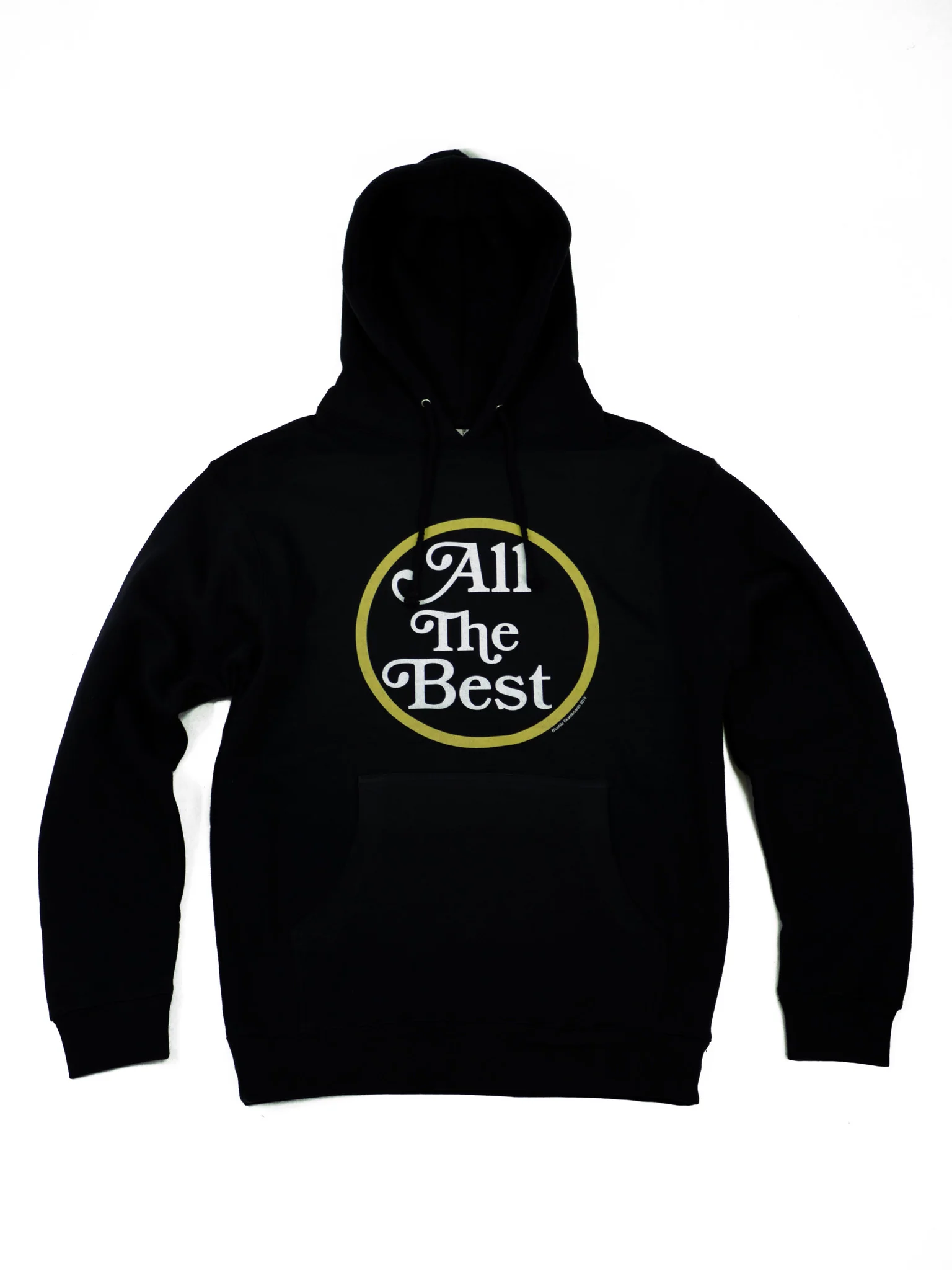 BLUETILE "ALL THE BEST" LOGO HOODIE NAVY