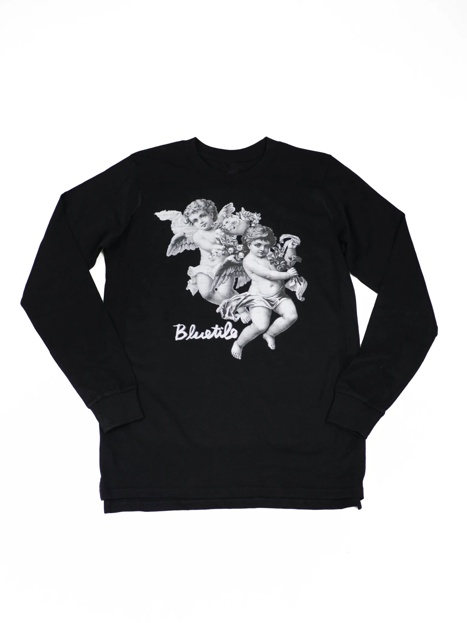 BLUETILE ANGELS GRAPHIC LONG SLEEVE BLACK