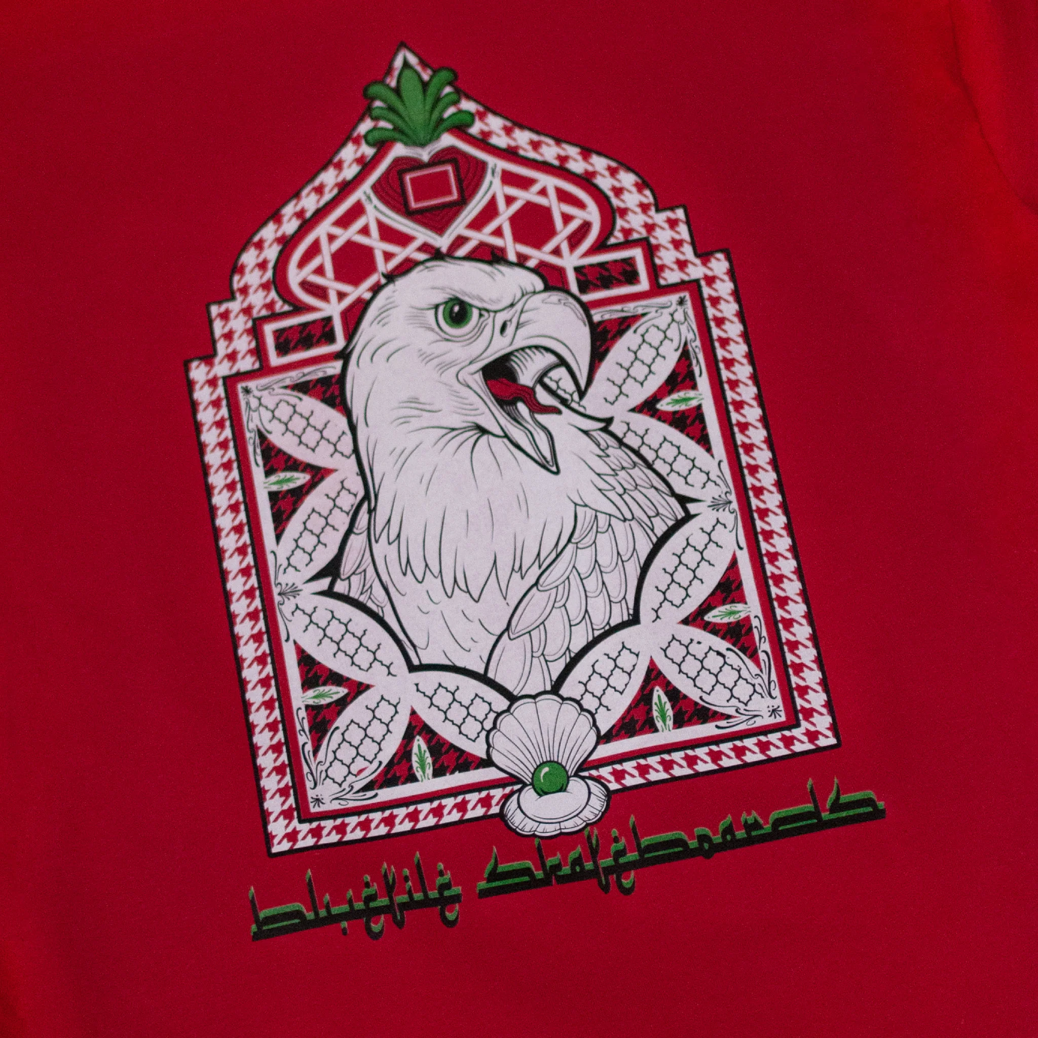 BLUETILE BIRD OF PREY T-SHIRT RED - Image 2