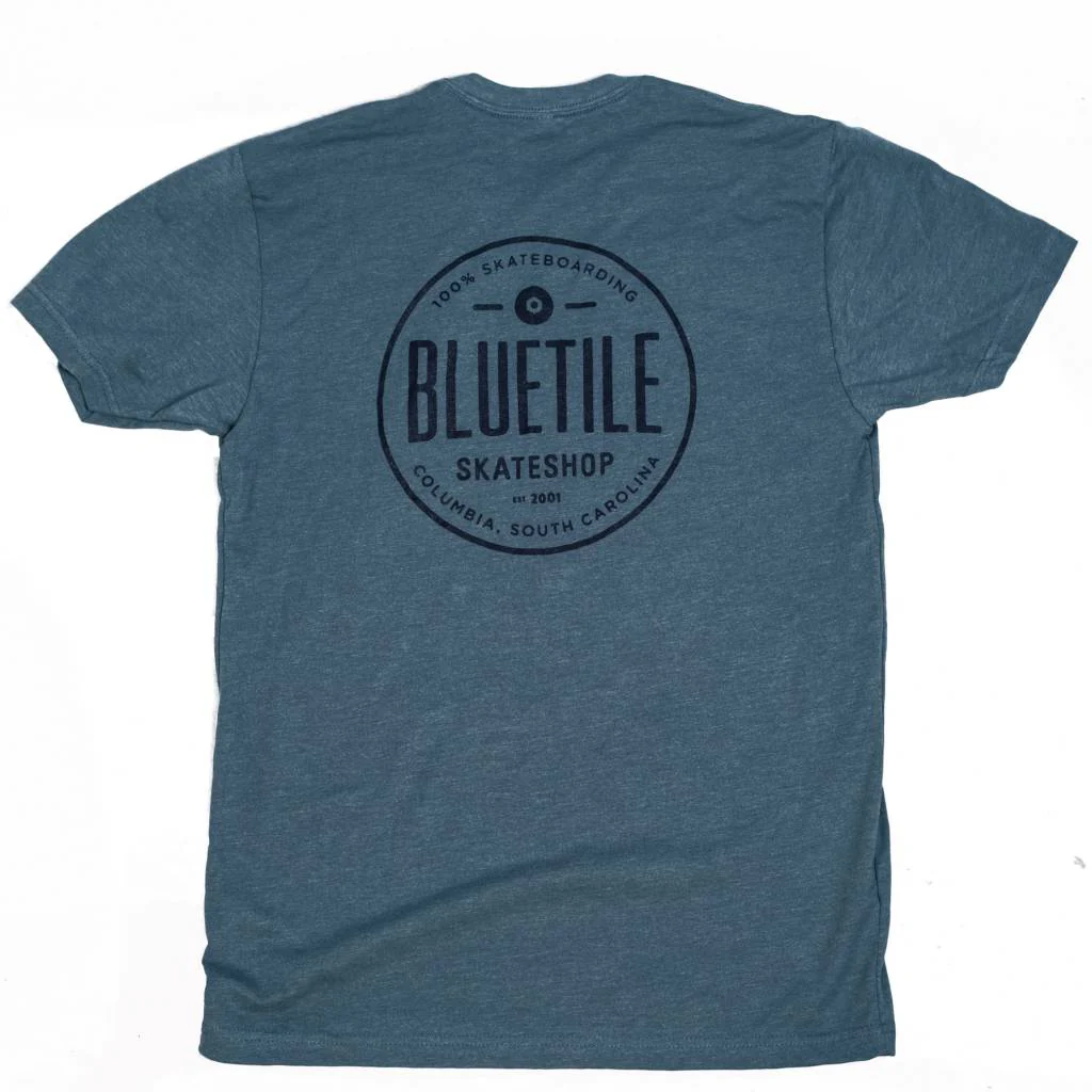 BLUETILE 100% SKATEBOARDING - BLUE / BLUE