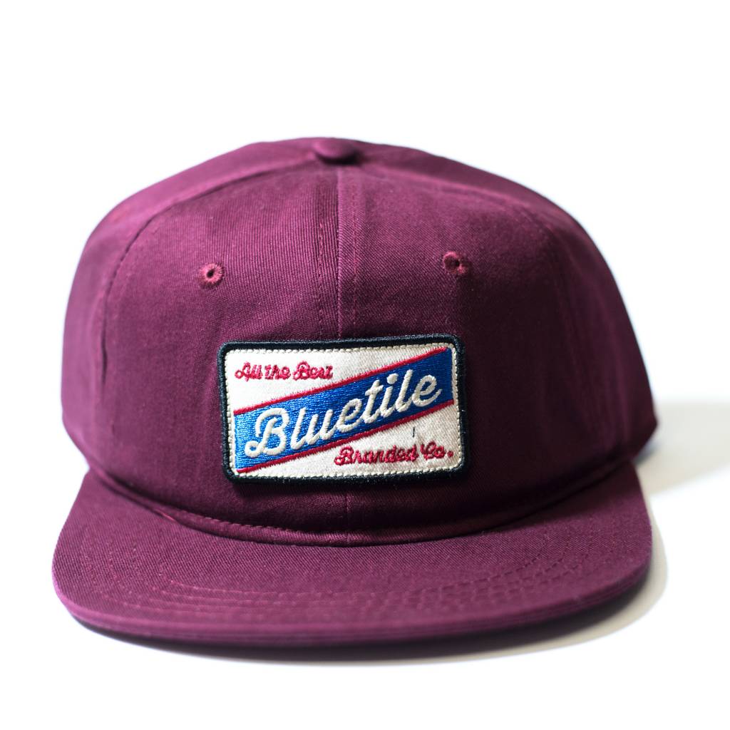 BLUETILE "ALL THE BEST" COLOR PATCH GARNET