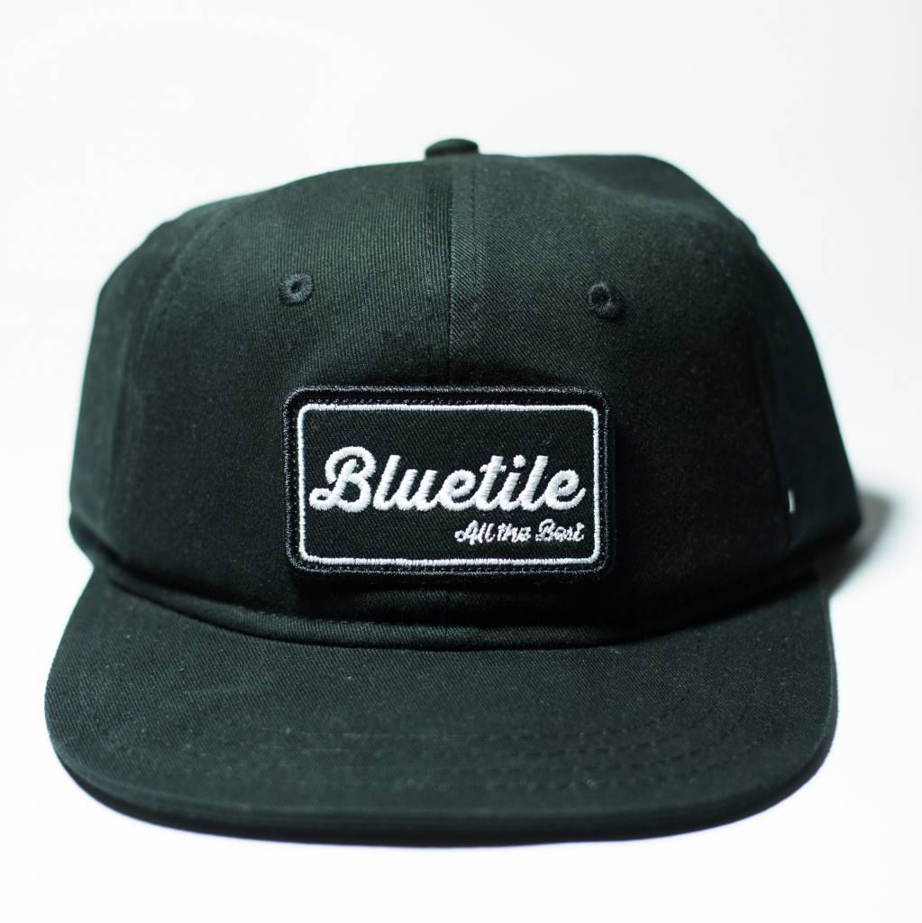 BLUETILE "ALL THE BEST" PATCH BLACK