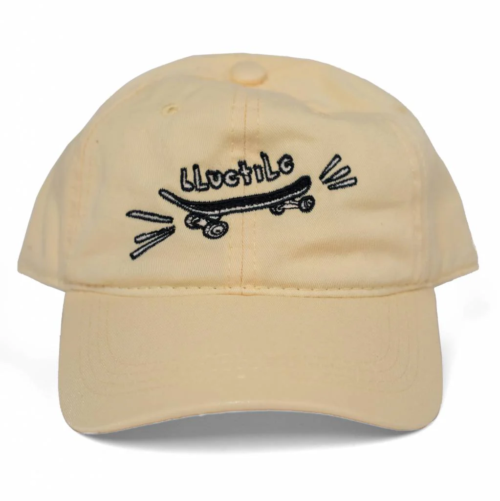BLUETILE "SKATE BORED" DAD HAT BUTTER