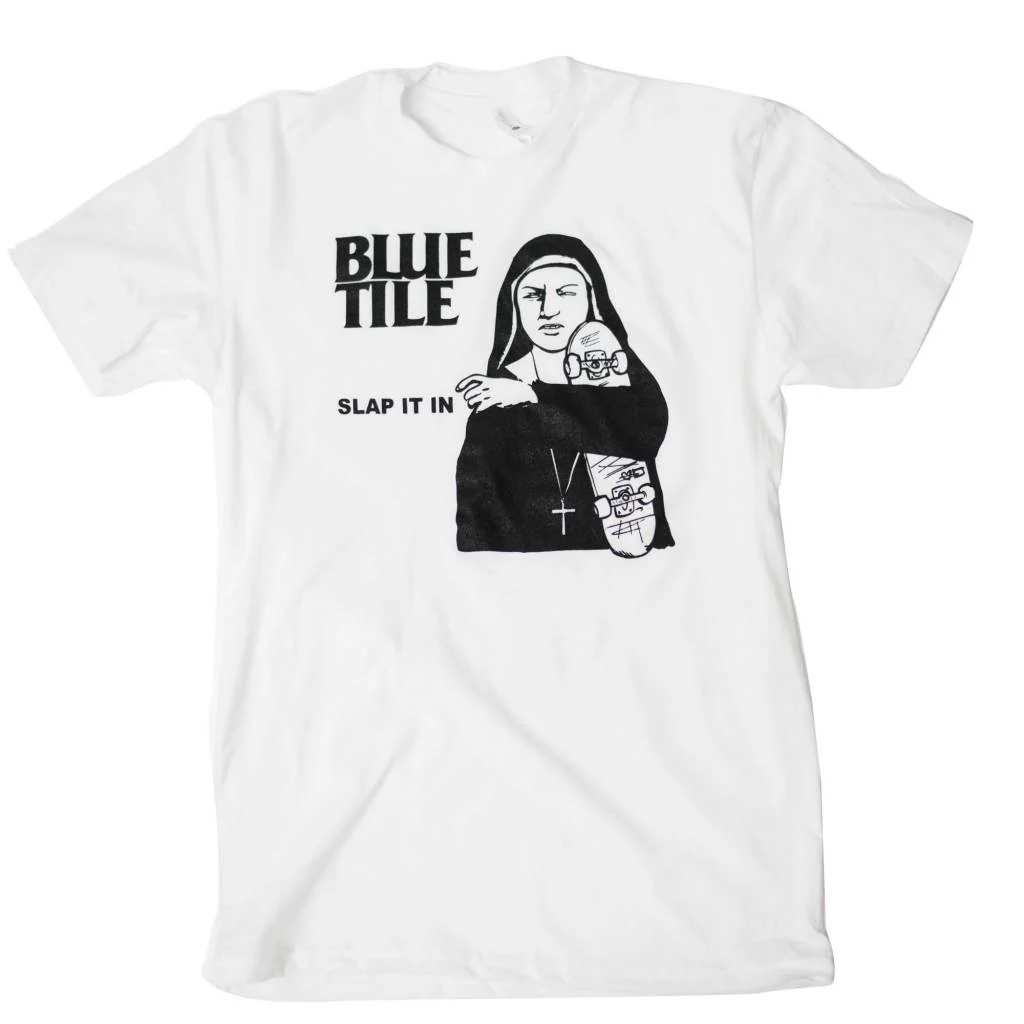 BLUETILE SLAP IT IN RMX T-SHIRT WHITE / BLACK