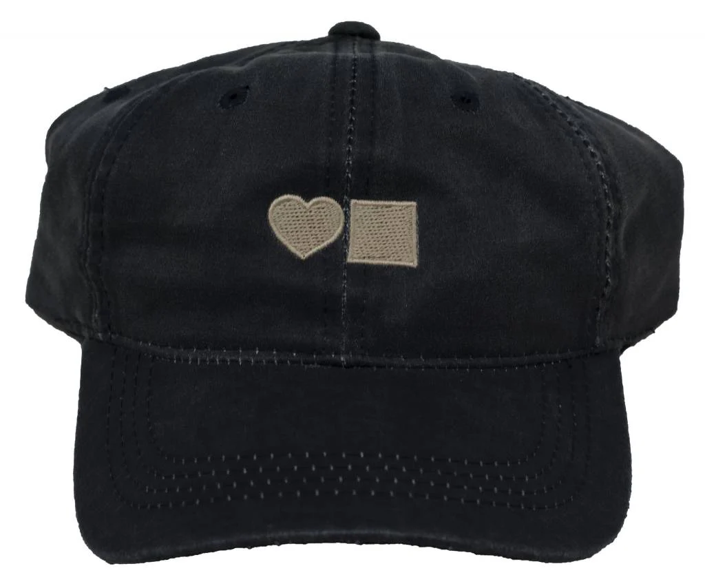 BLUETILE WAXED CANVAS DAD HAT BLUE