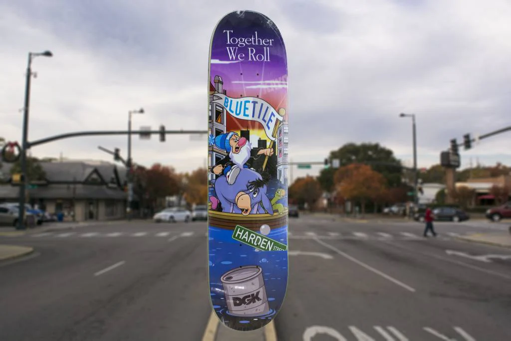 BLUETILE X DGK "TOGETHER WE ROLL" DECK - Image 4