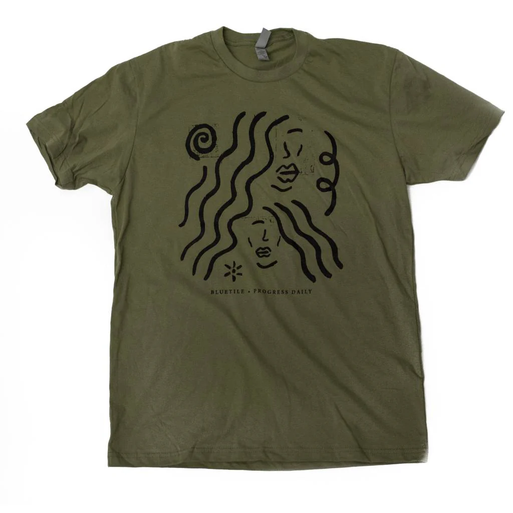BLUETILE X PROGRESS DAILY ONE COLOR LT. OLIVE / BLACK