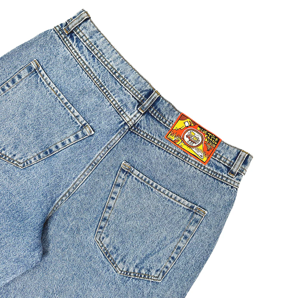 BLUETILE BRAND DENIM RUTLEDGE JORTS BLUE - Image 4