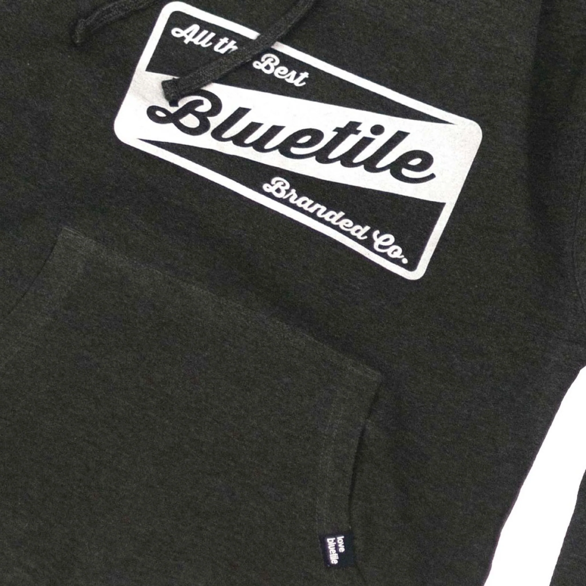BLUETILE CRAFT HOODIE CHARCOAL REFLECTIVE - Image 2