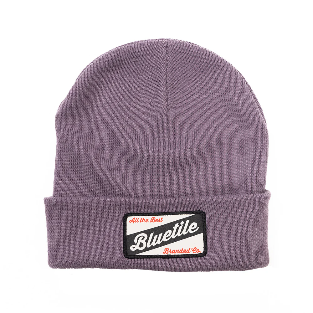 BLUETILE CRAFT PATCH BEANIE MAUVE