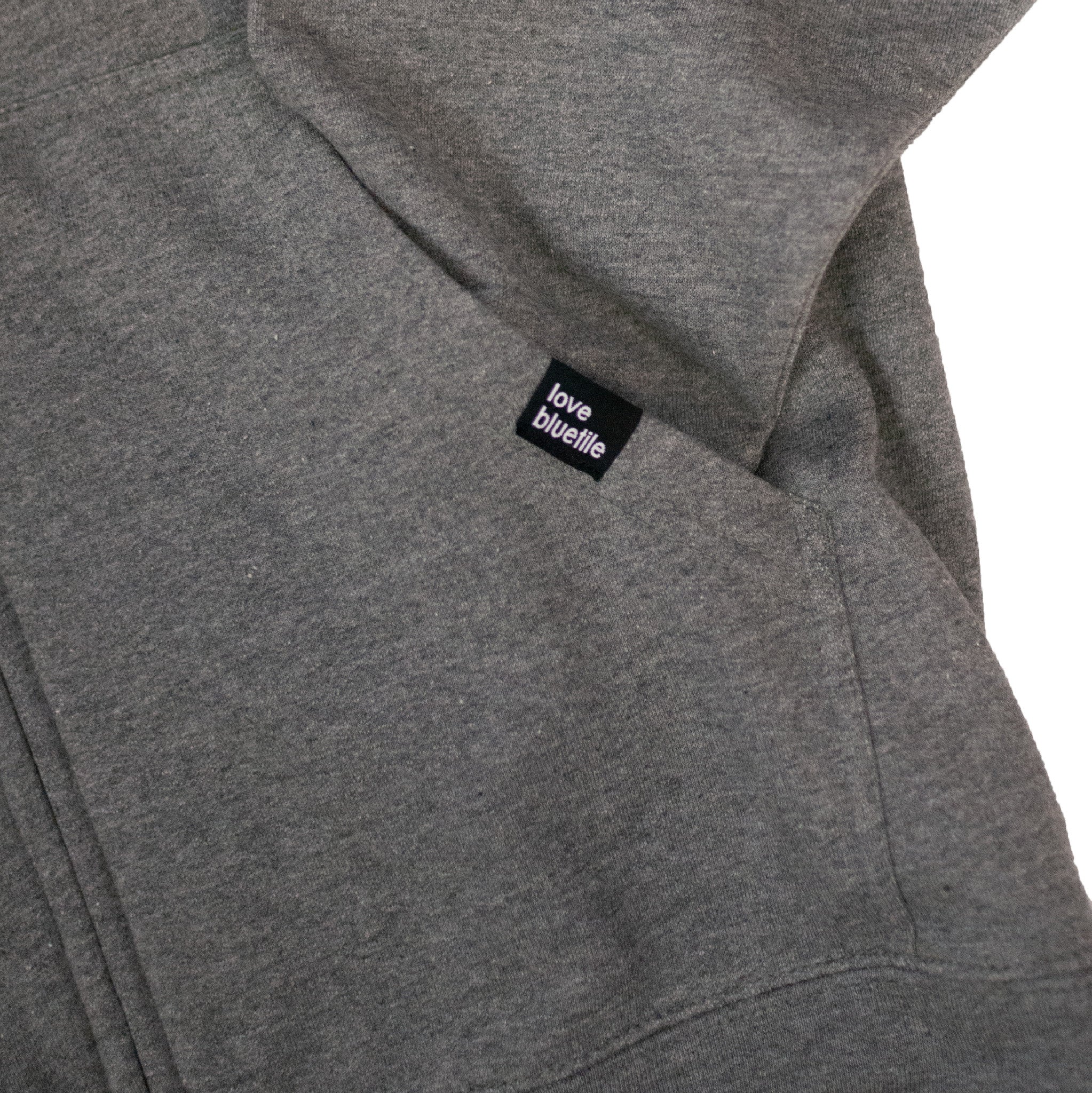 BLUETILE CRAFT ZIP HOODIE GREY - Image 3