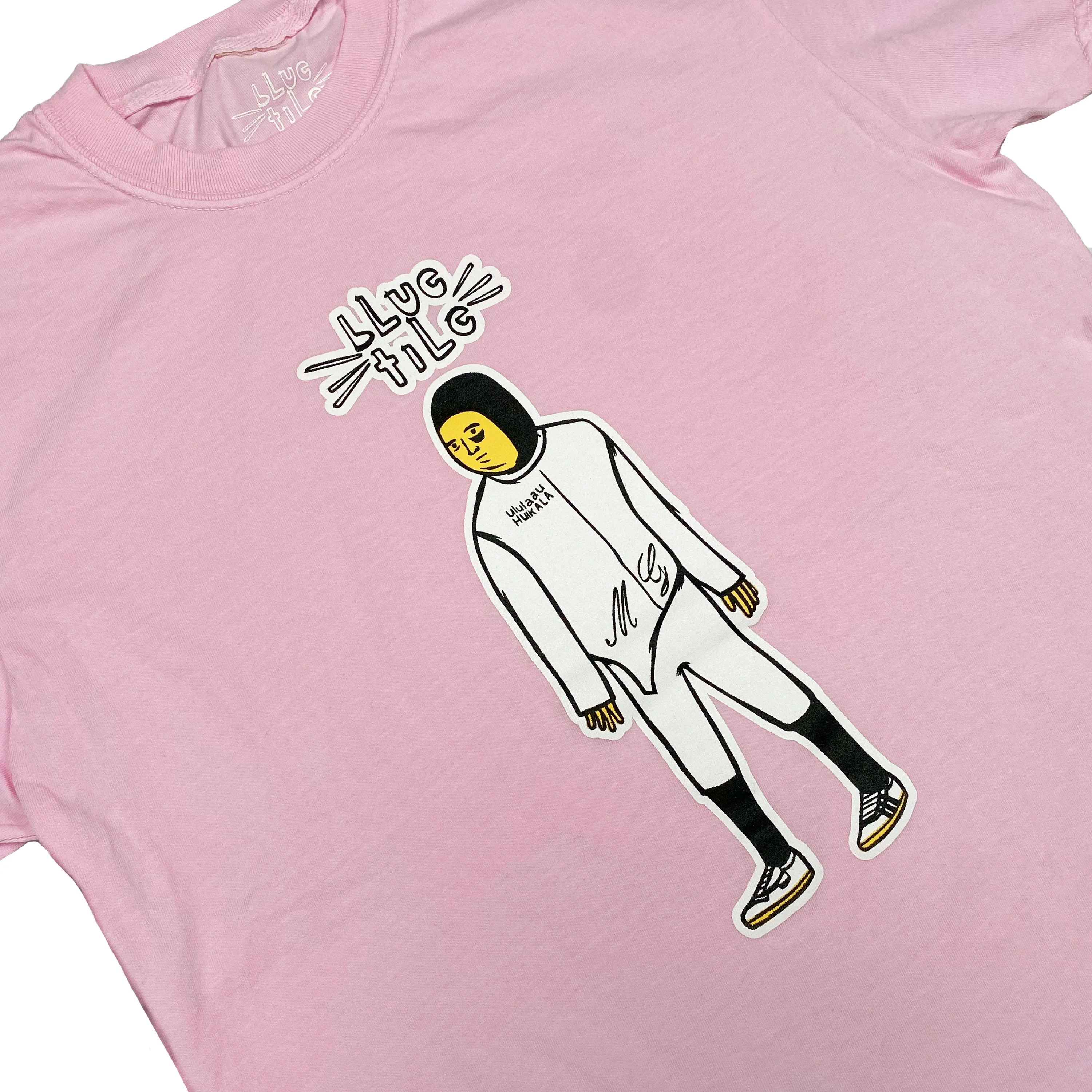 BLUETILE FAVORITE SKATER TEE PINK - Image 2
