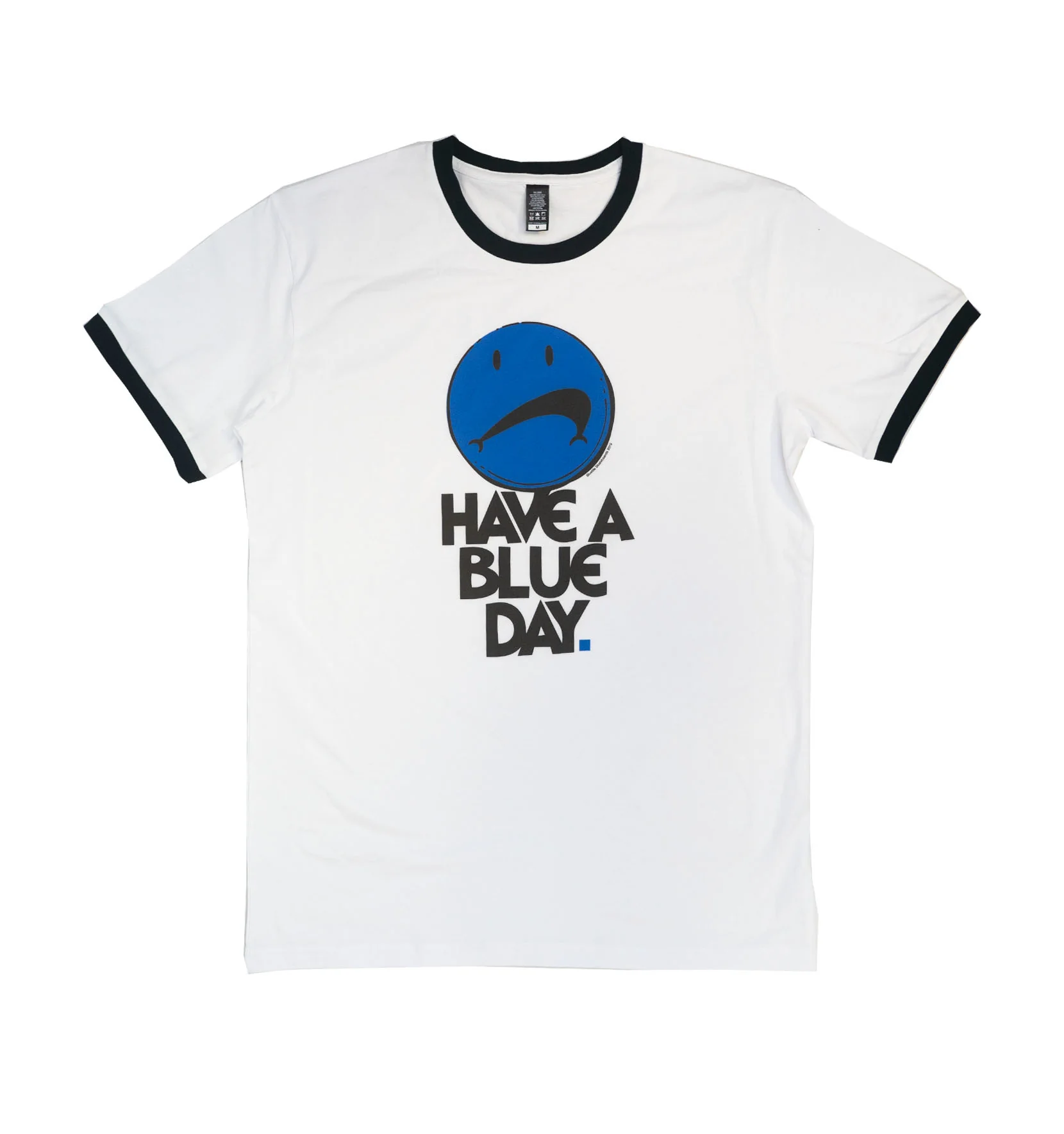 BLUETILE HAVE A BLUE DAY RINGER TEE NAVY