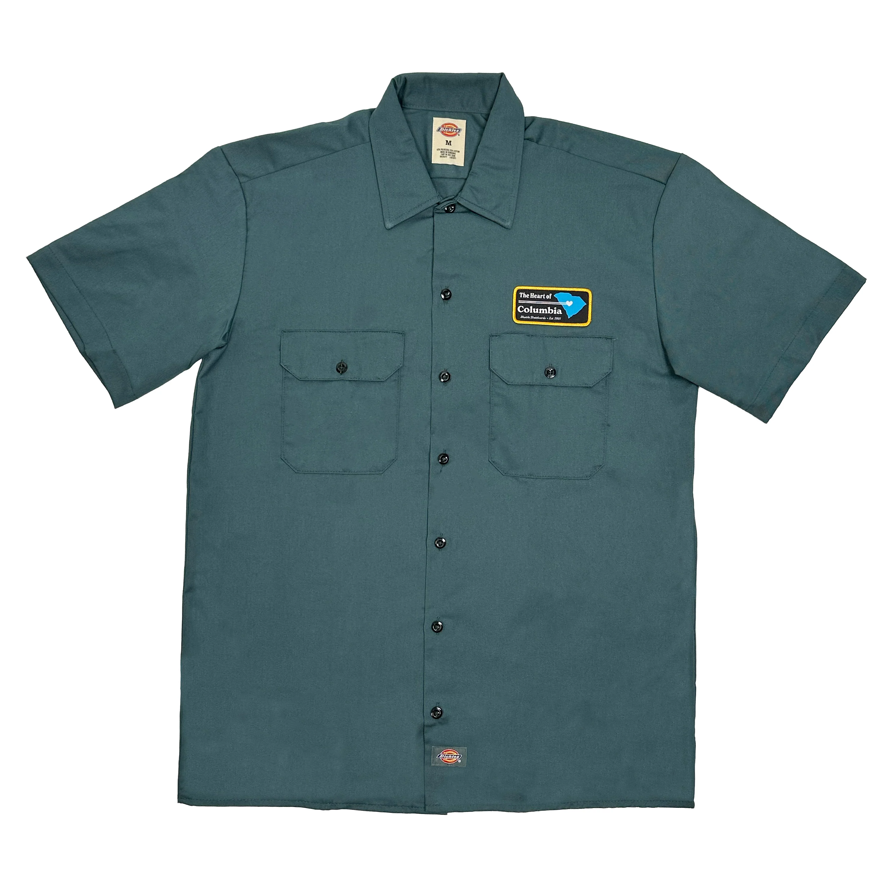 BLUETILE "HEART OF COLUMBIA" WORK SHIRT LINCOLN GREEN
