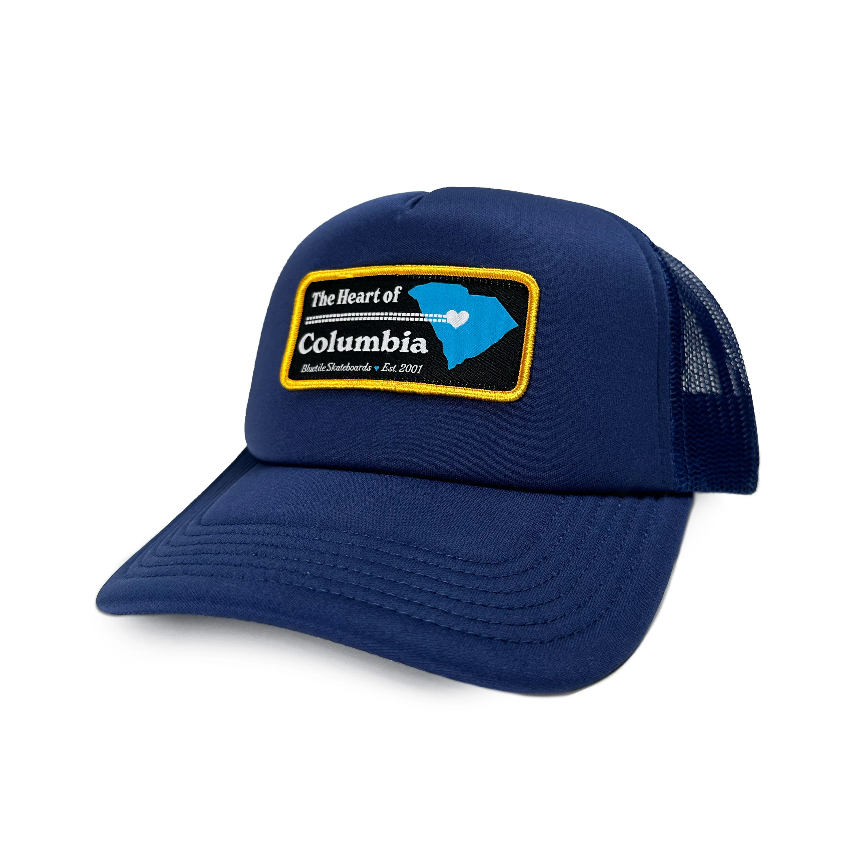 BLUETILE "HEART OF COLUMBIA" TRUCKER COBALT