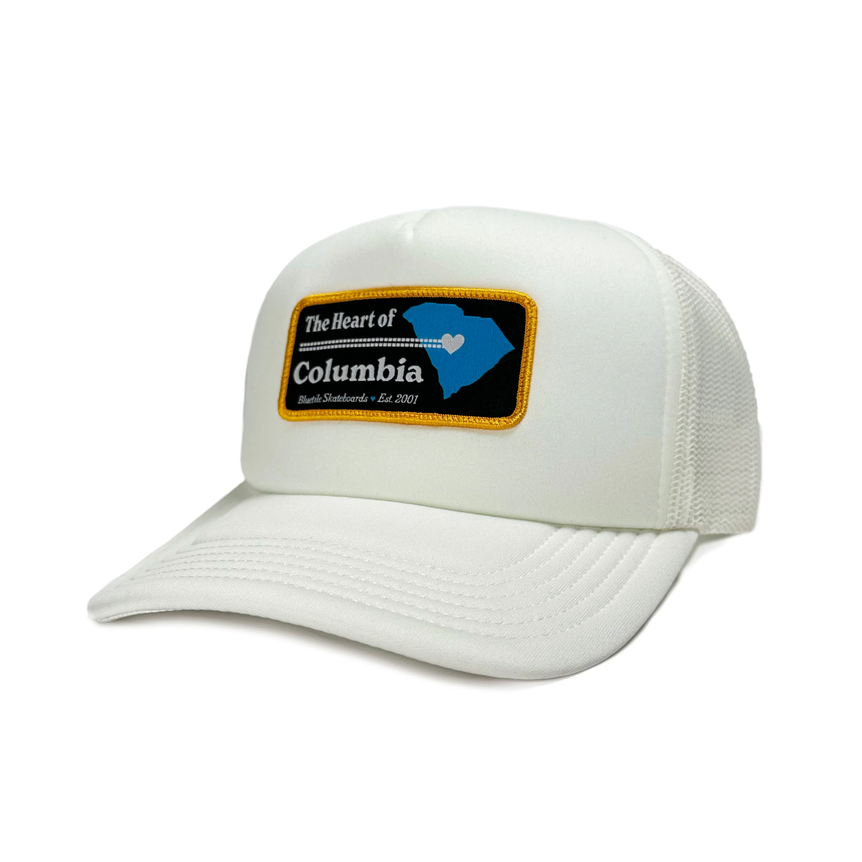 BLUETILE "HEART OF COLUMBIA" TRUCKER ECRU