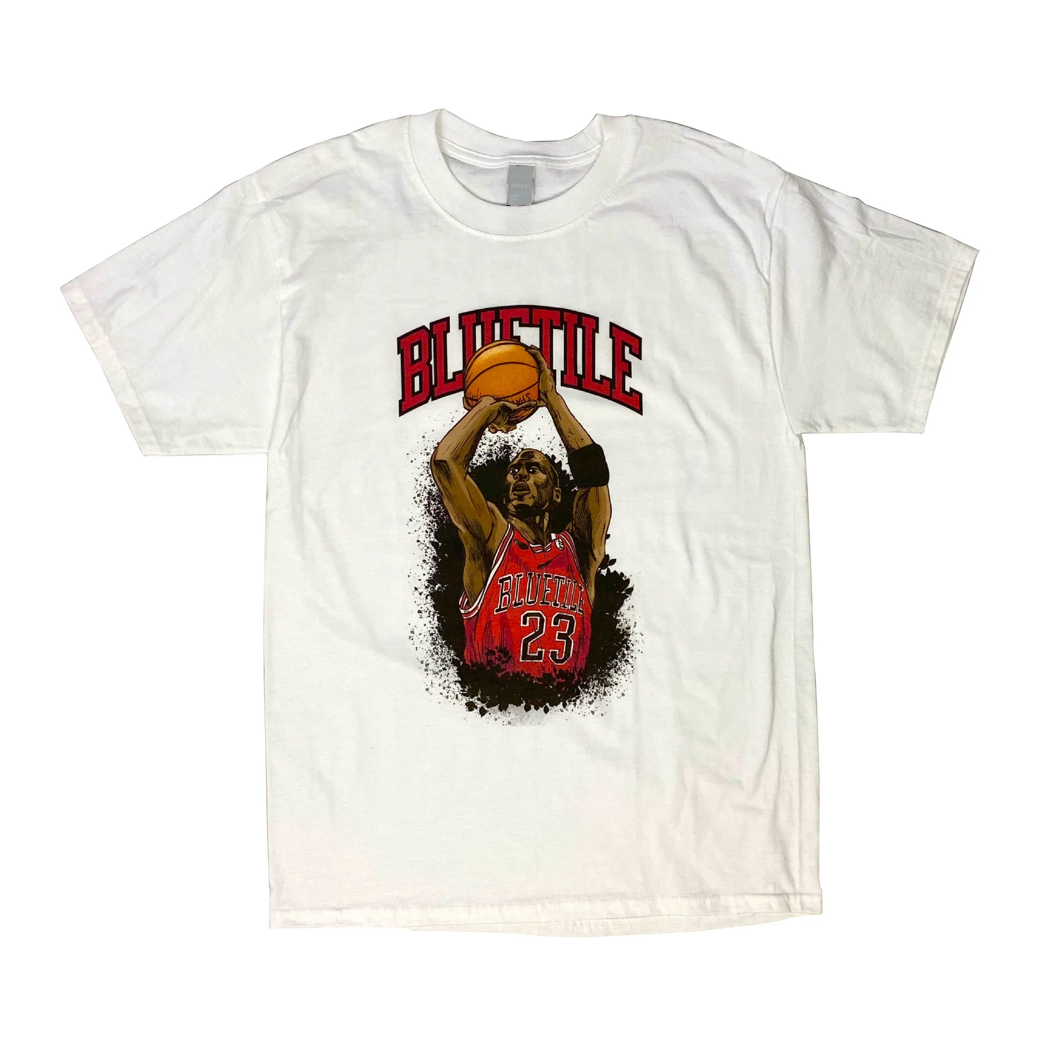 BLUETILE JUMP SHOT T-SHIRT WHITE