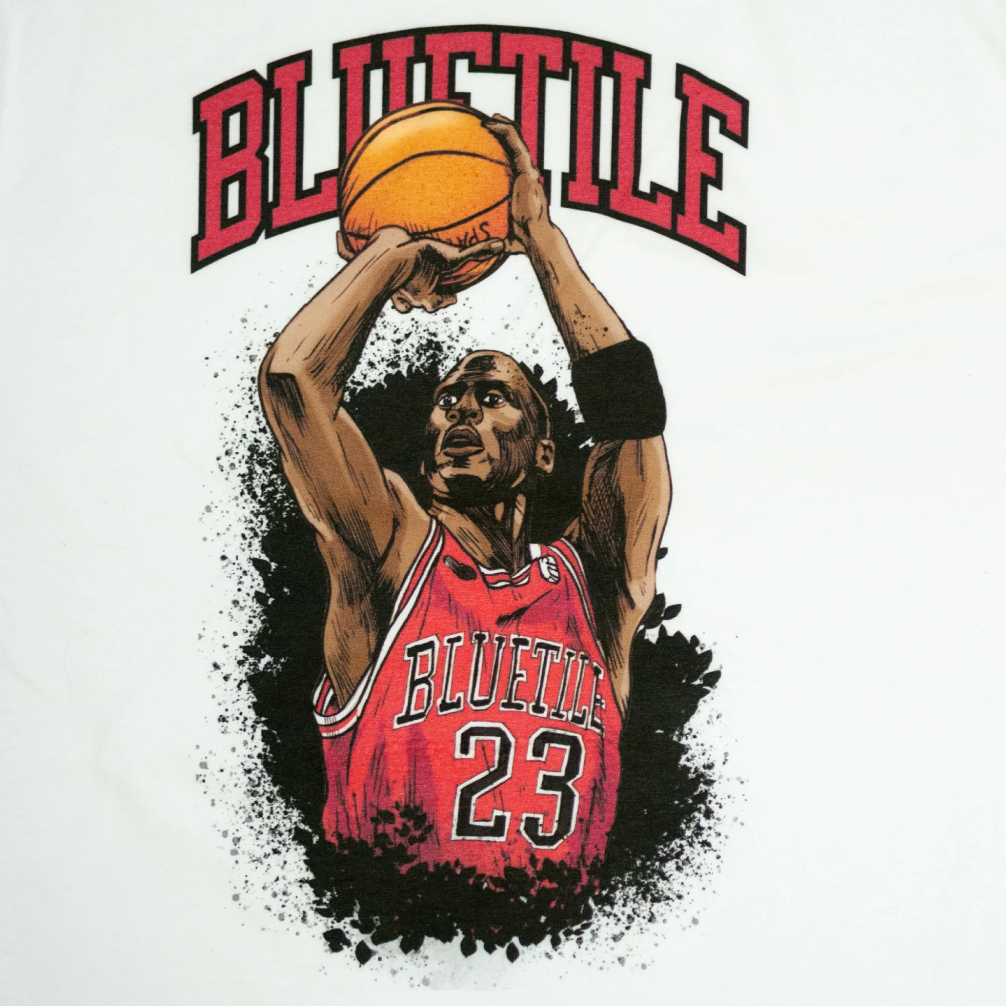 BLUETILE JUMP SHOT T-SHIRT WHITE - Image 2