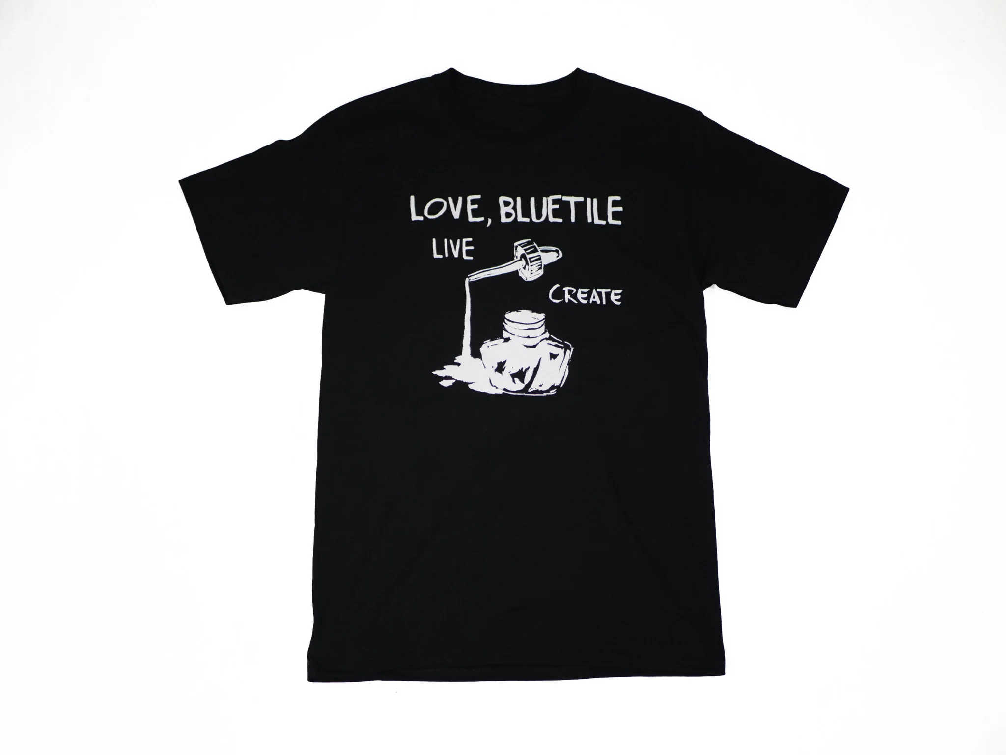 BLUETILE LIVE DYE CREATE T-SHIRT BLACK