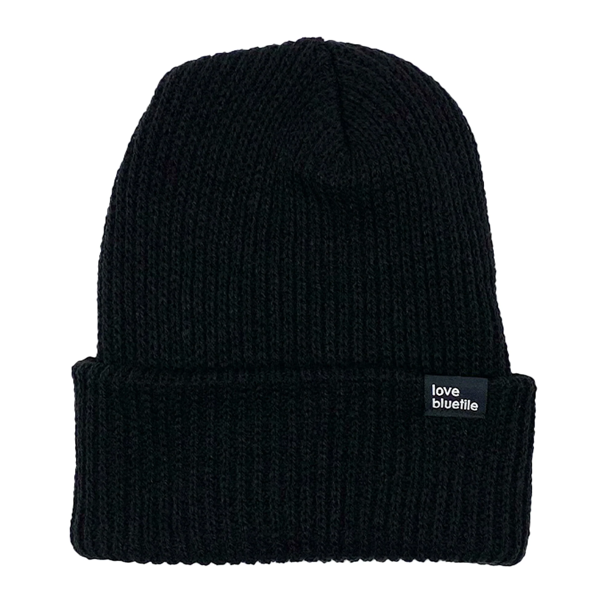 BLUETILE LOVE ALWAYS KNIT BEANIE BLACK