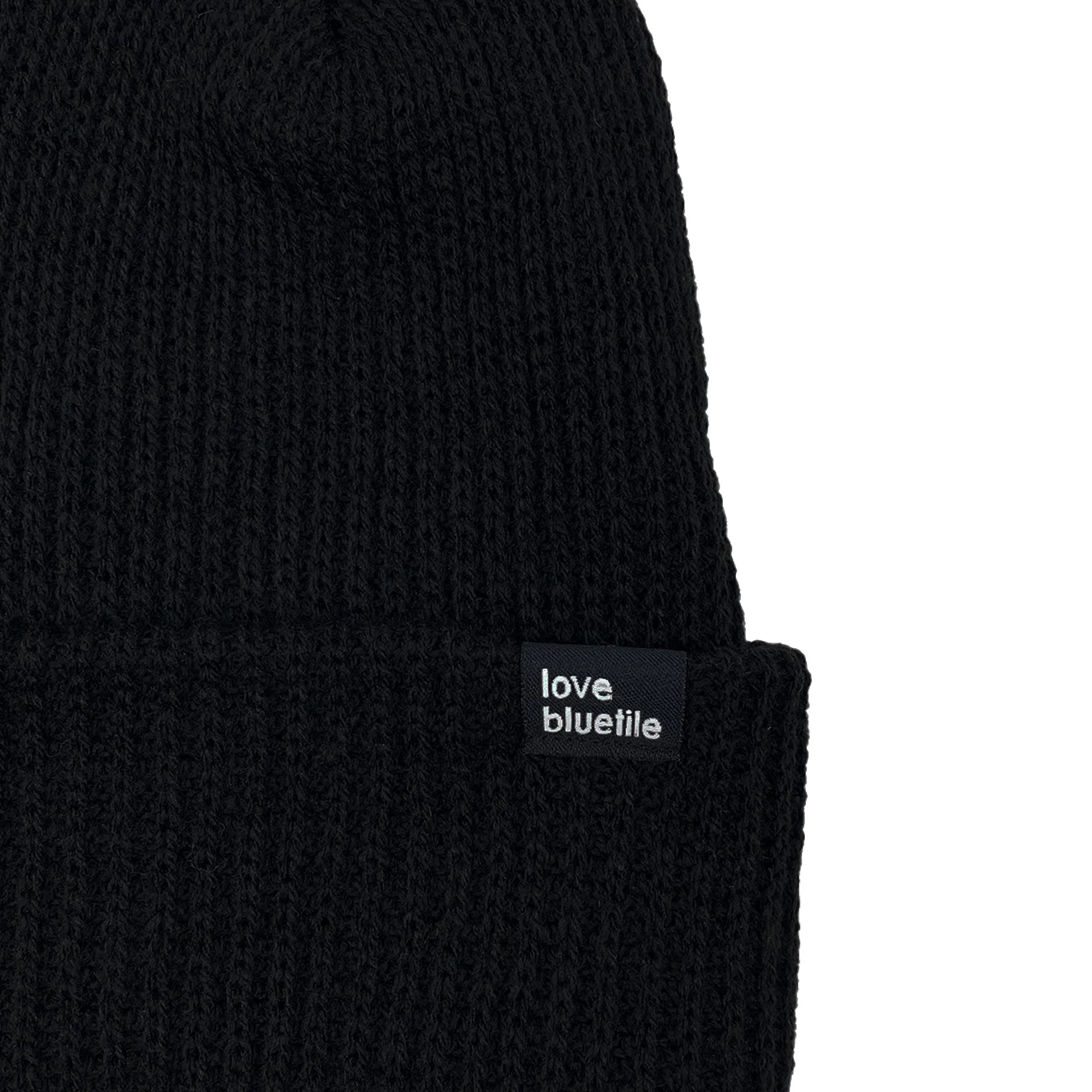 BLUETILE LOVE ALWAYS KNIT BEANIE BLACK - Image 2