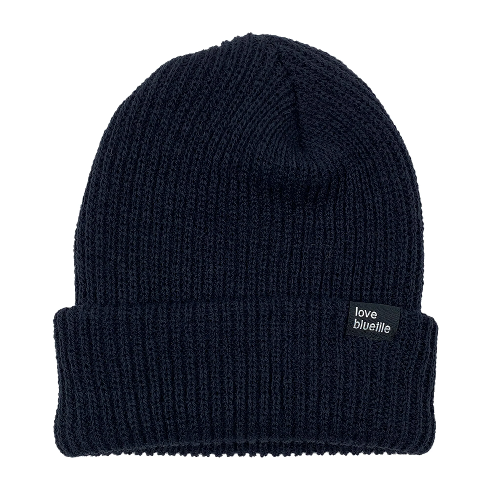 BLUETILE LOVE ALWAYS KNIT BEANIE NAVY