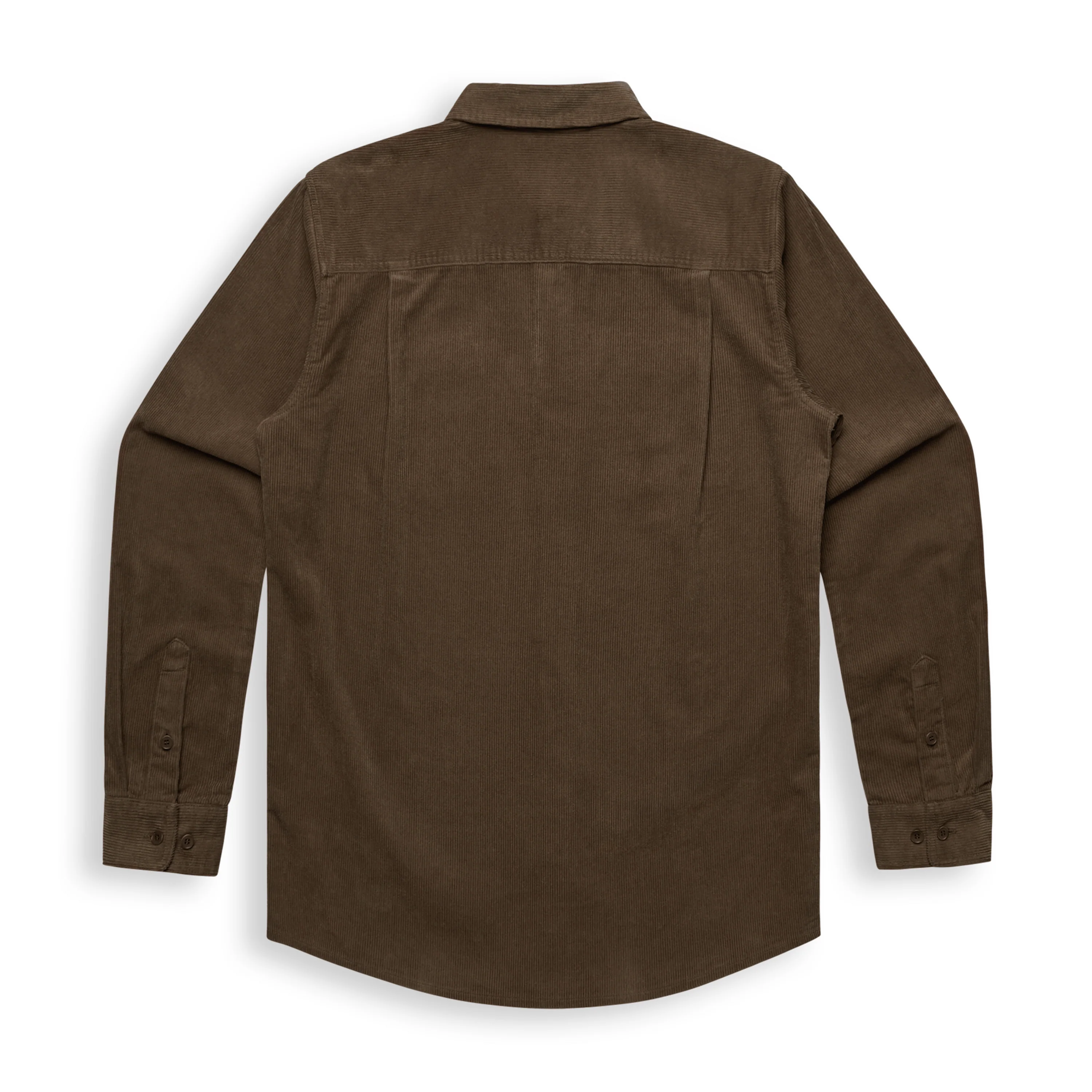 BLUETILE "LOVE BLUETILE" CORDUROY BUTTON UP WALNUT - Image 3