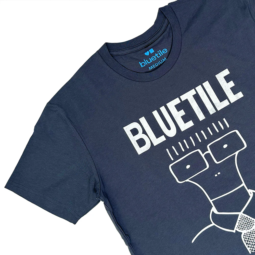 BLUETILE NEVER GO TO COLLEGE TEE PETROL - Image 2