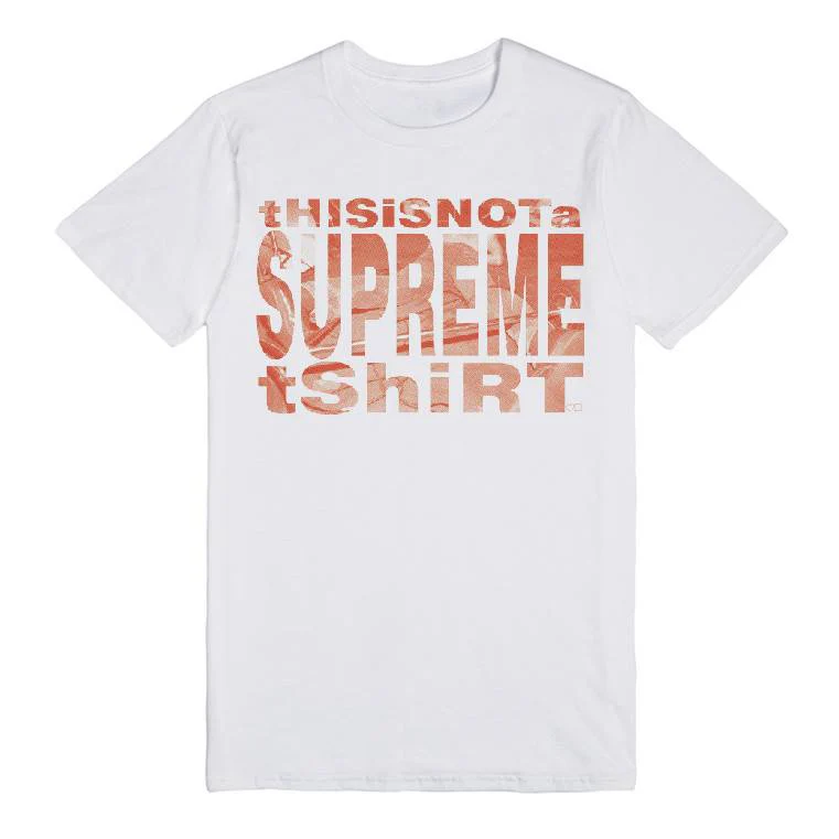 BLUETILE "NOT A SUPREME SHIRT"