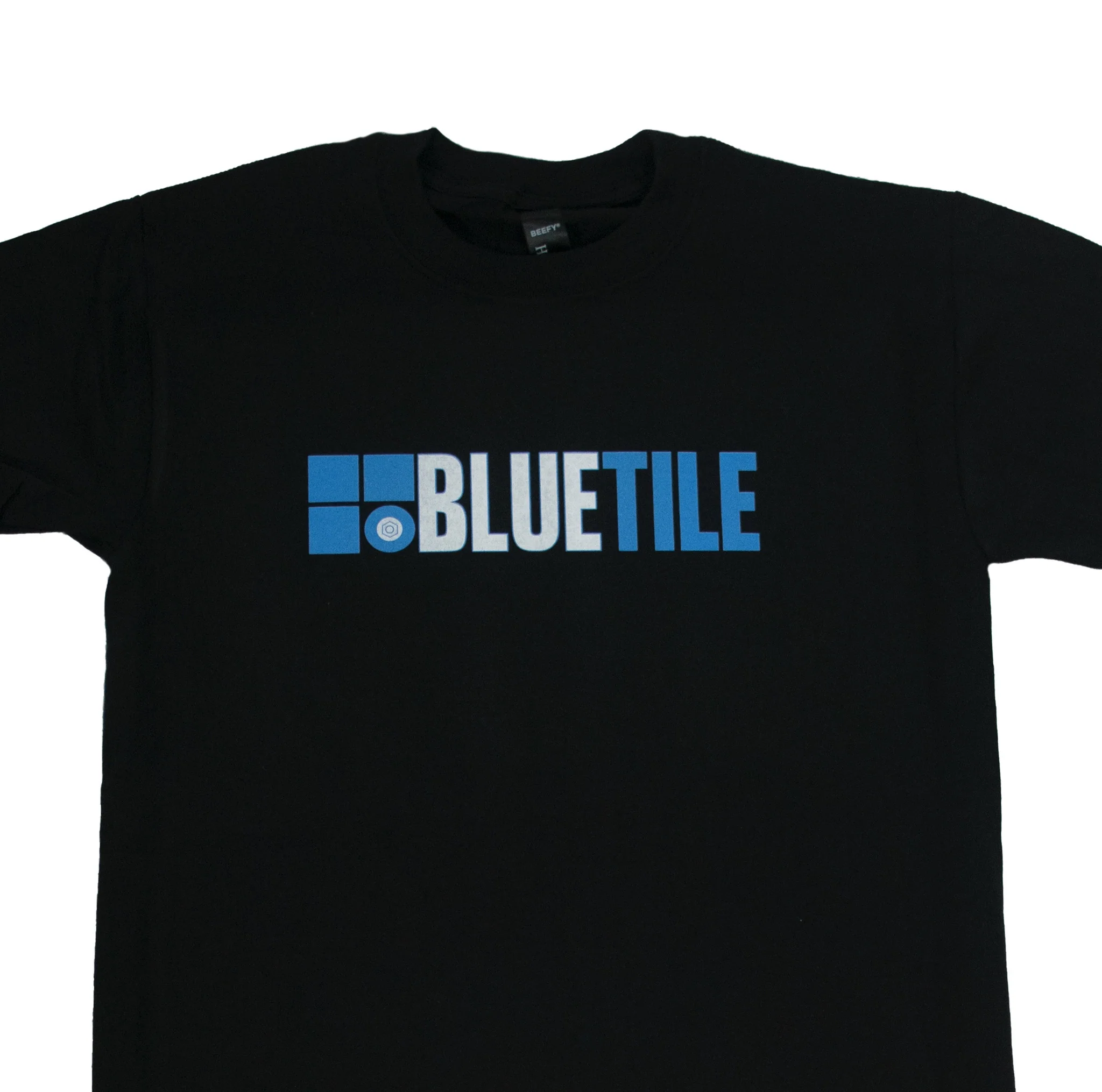 BLUETILE THROWBACK 2010 LOGO T-SHIRT BLACK - Image 2