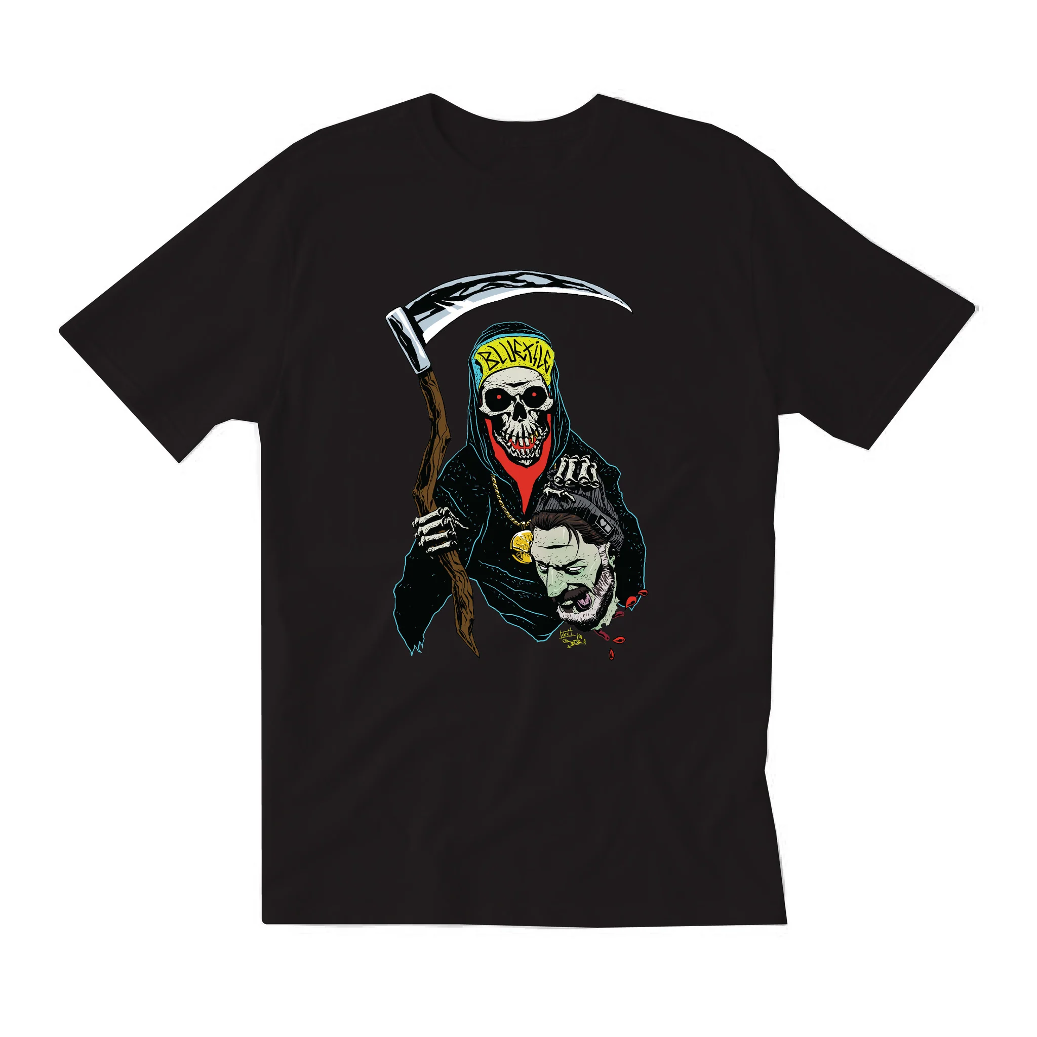 BLUETILE REAPER T-SHIRT BLACK