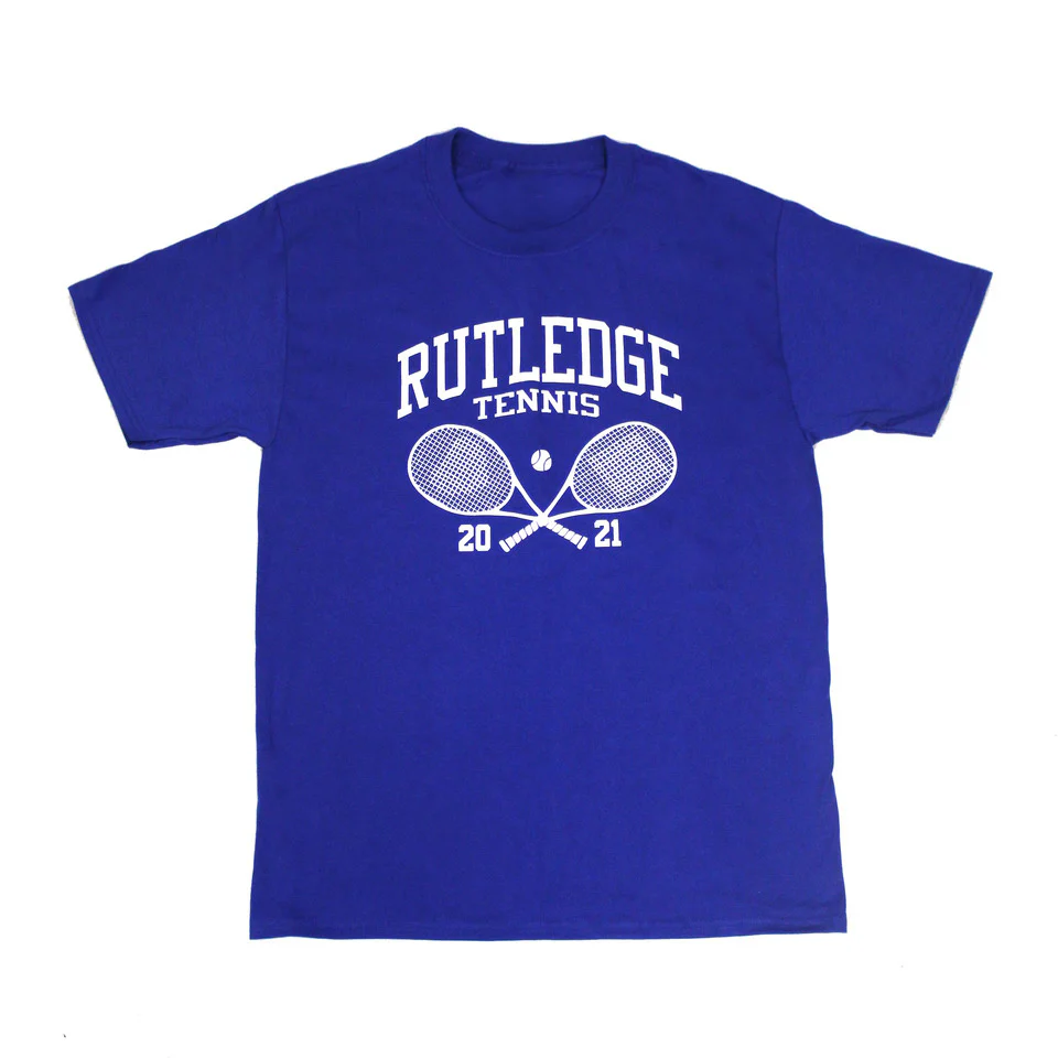 BLUETILE RUTLEDGE TENNIS CLUB T-SHIRT ROYAL