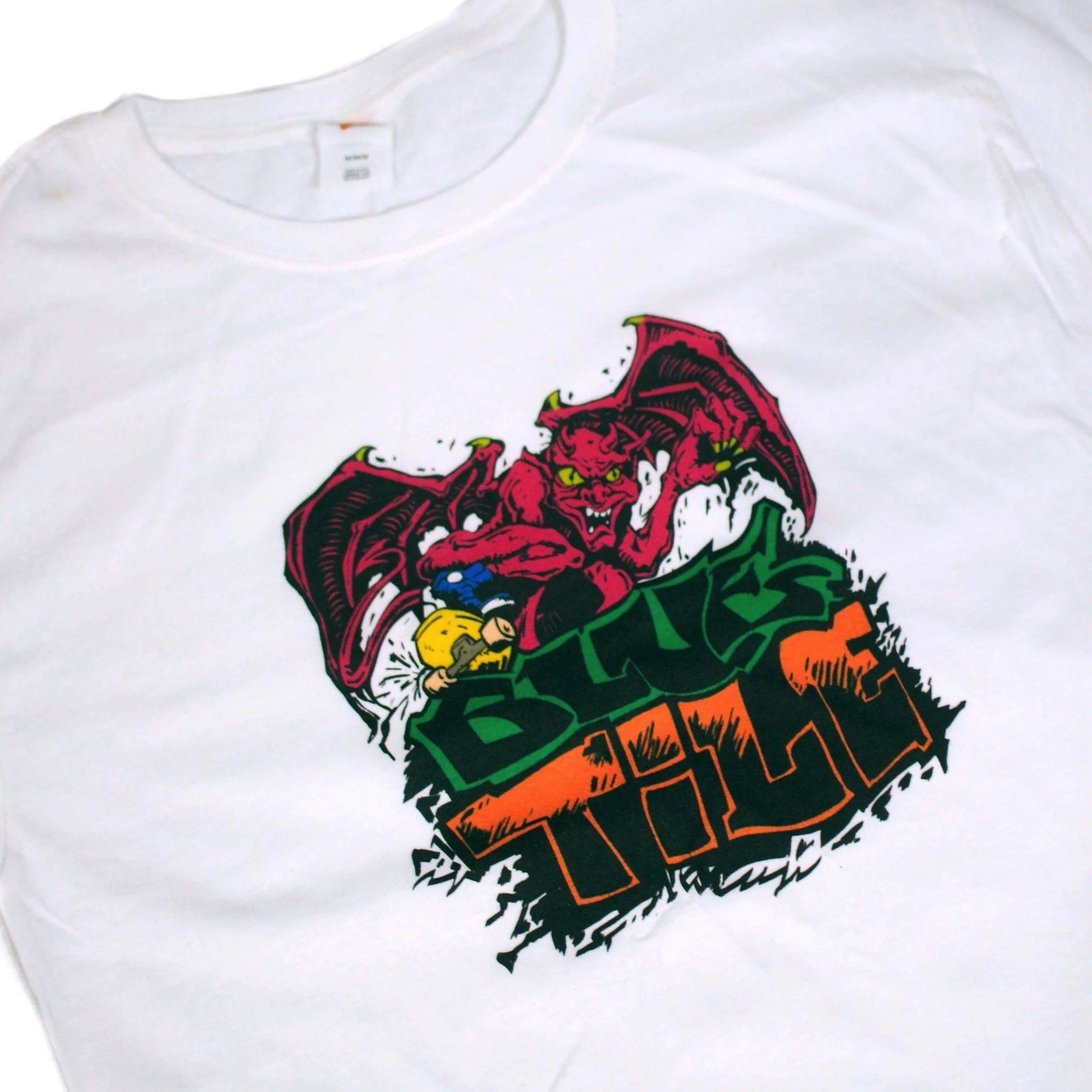 BLUETILE SKATE PIT TRIBUTE T-SHIRT WHITE - Image 2