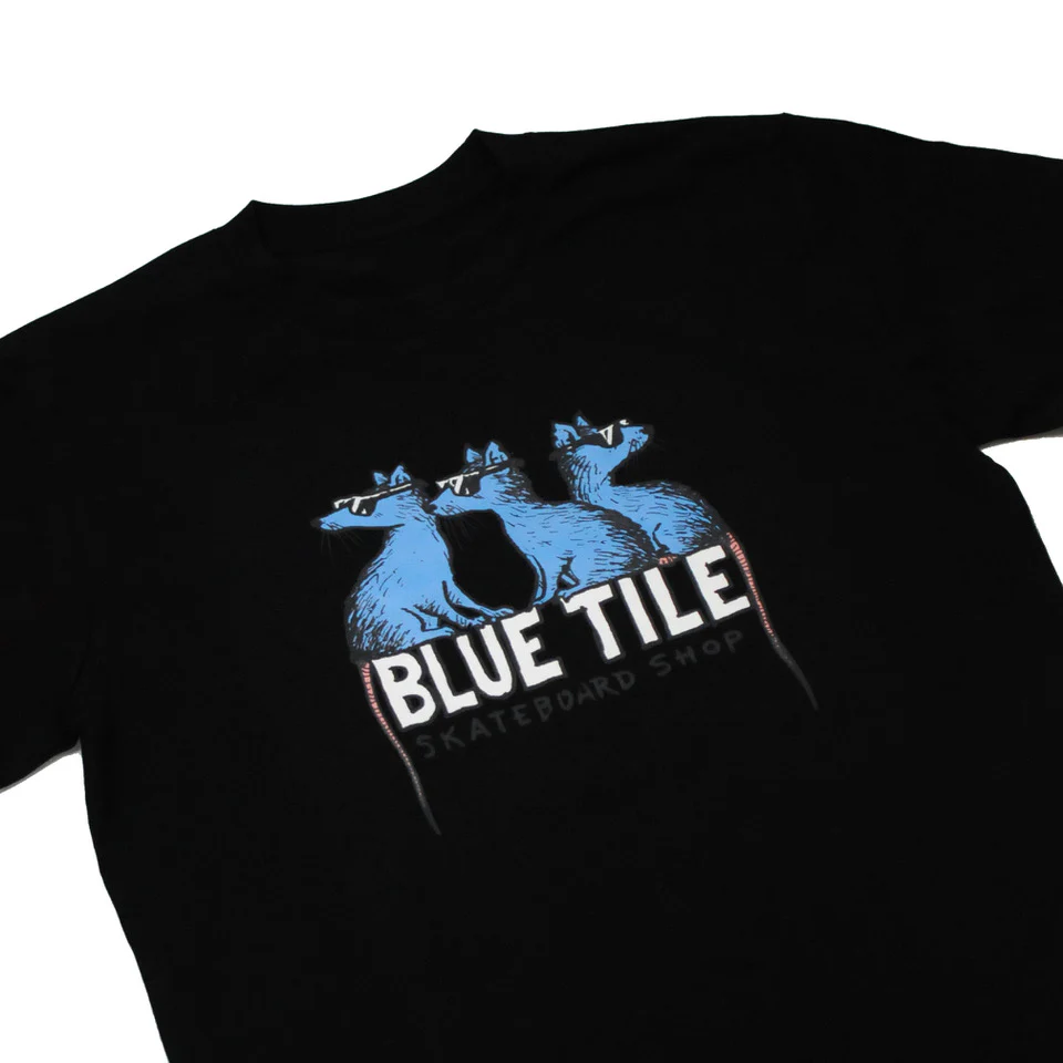 BLUETILE SKATE RATS TEE BLACK - Image 2