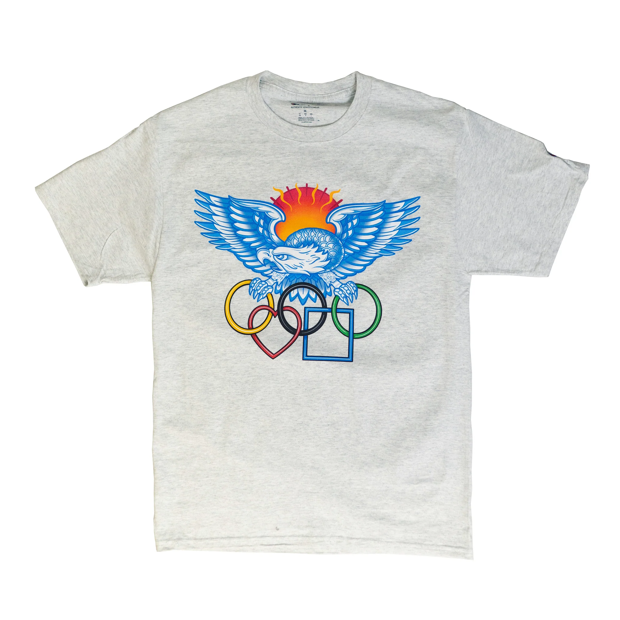 BLUETILE SUMMER GAMES T-SHIRT ASH GREY