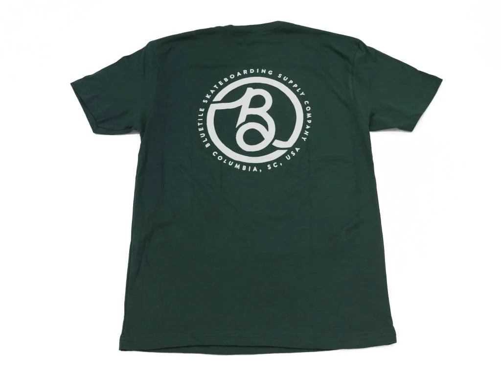 BLUETILE SUPPLY CO T-SHIRT FORREST / WHITE