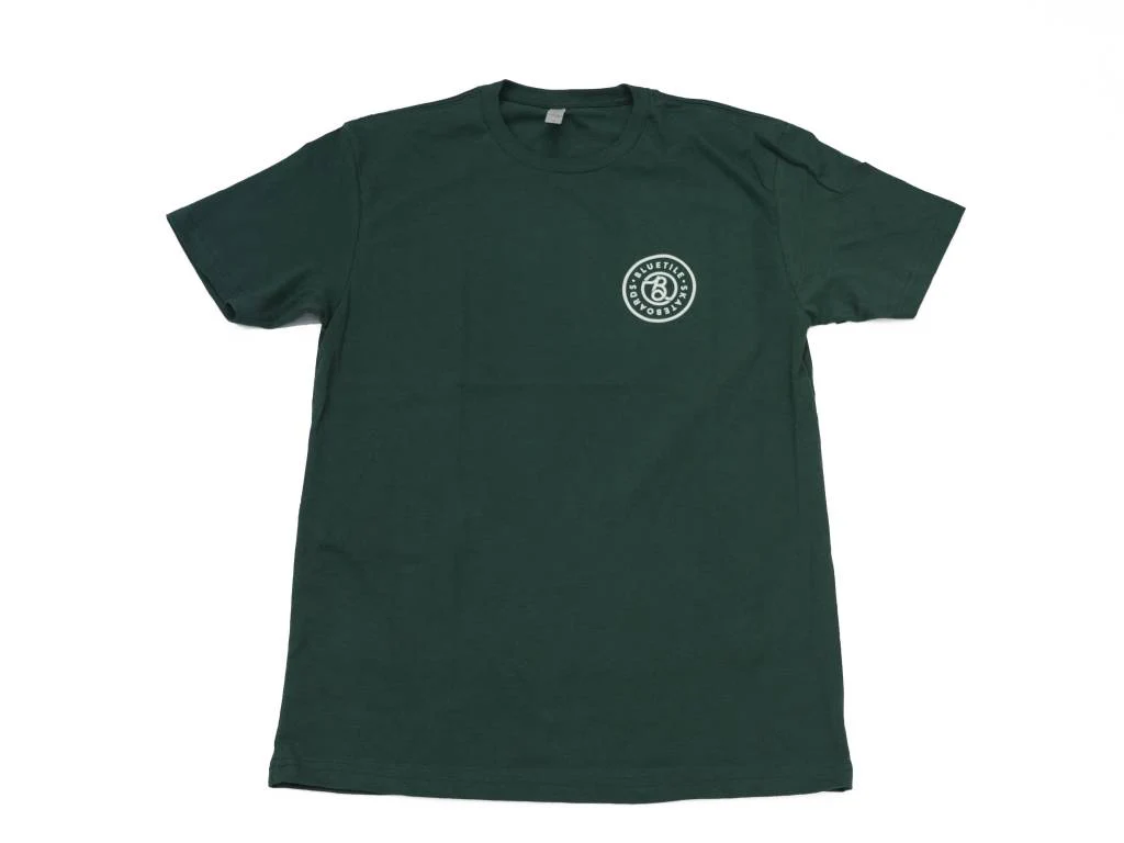 BLUETILE SUPPLY CO T-SHIRT FORREST / WHITE - Image 2