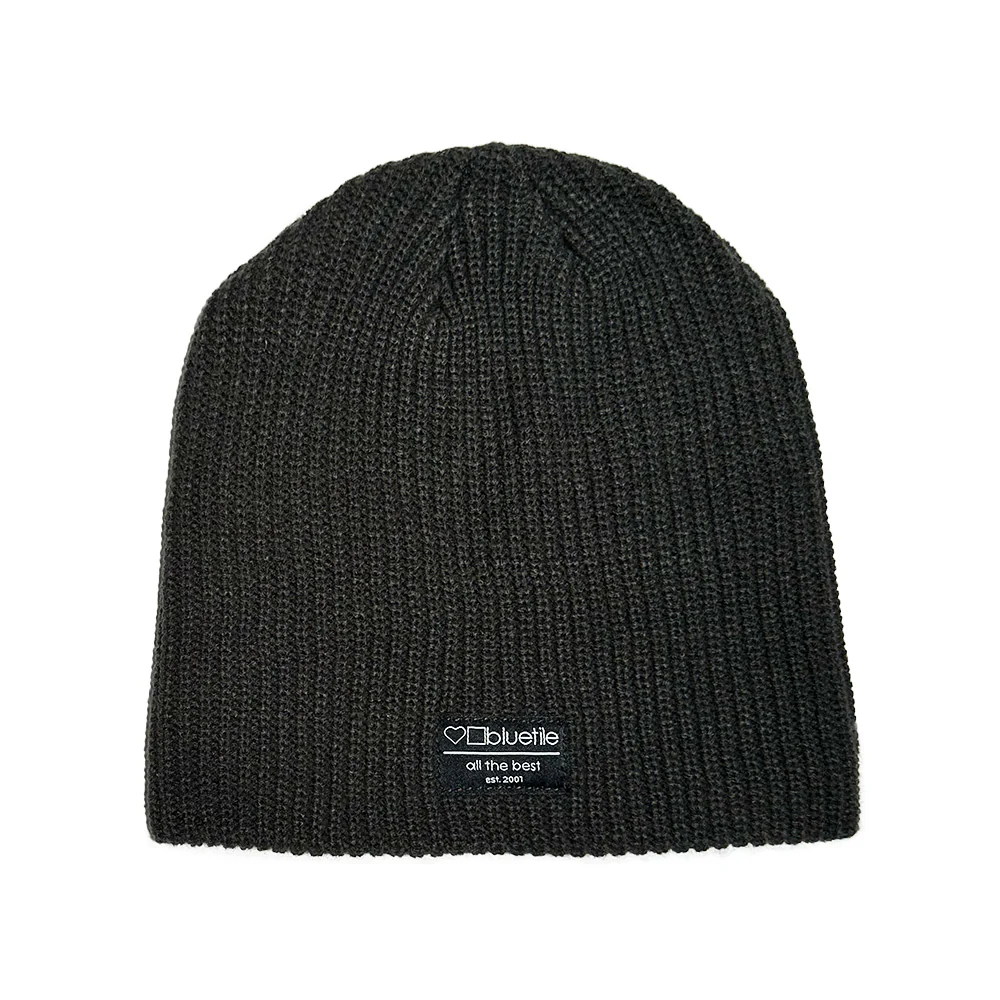 BLUETILE SURPLUS CABLE BEANIE COAL