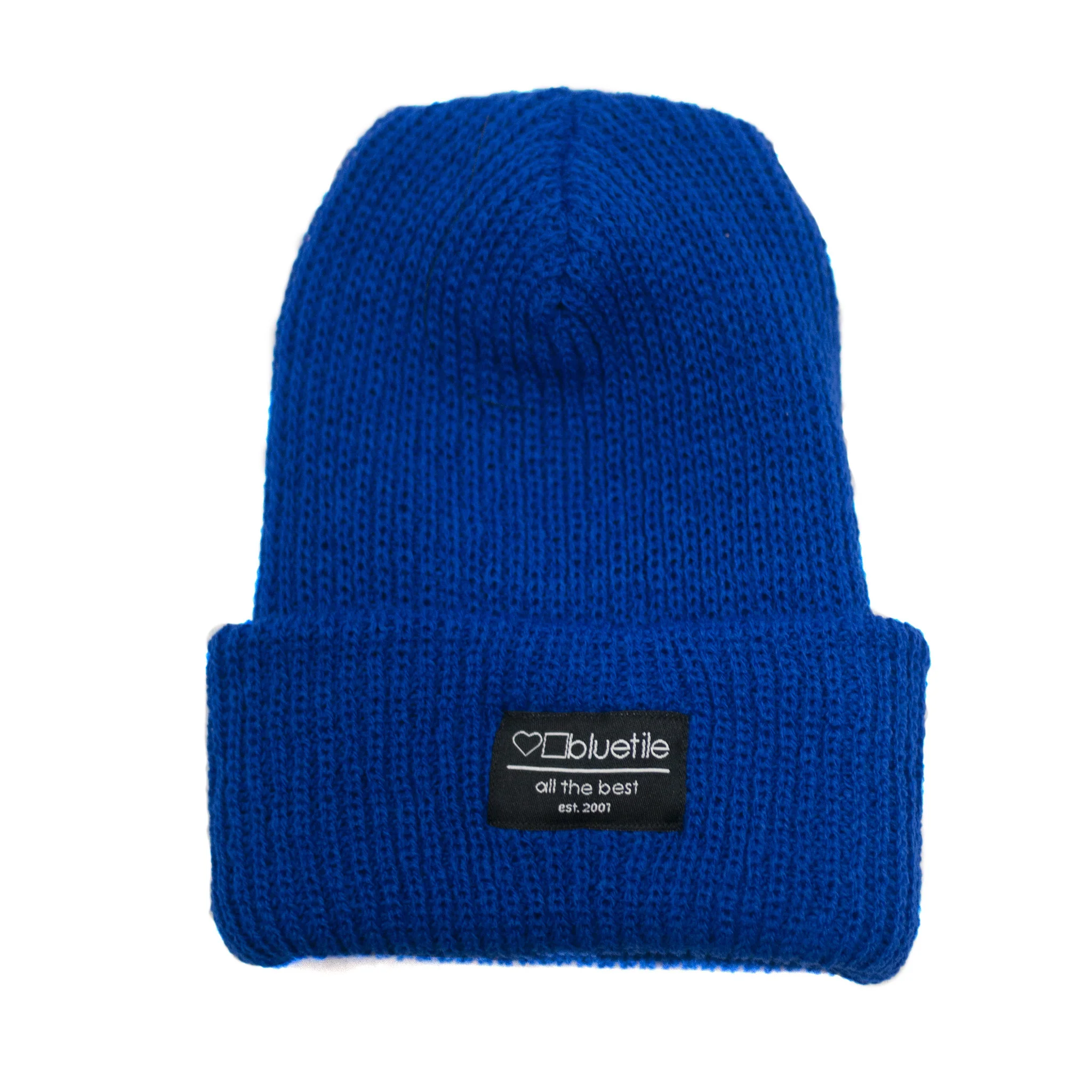 BLUETILE SURPLUS KNIT BEANIE ROYAL BLUE