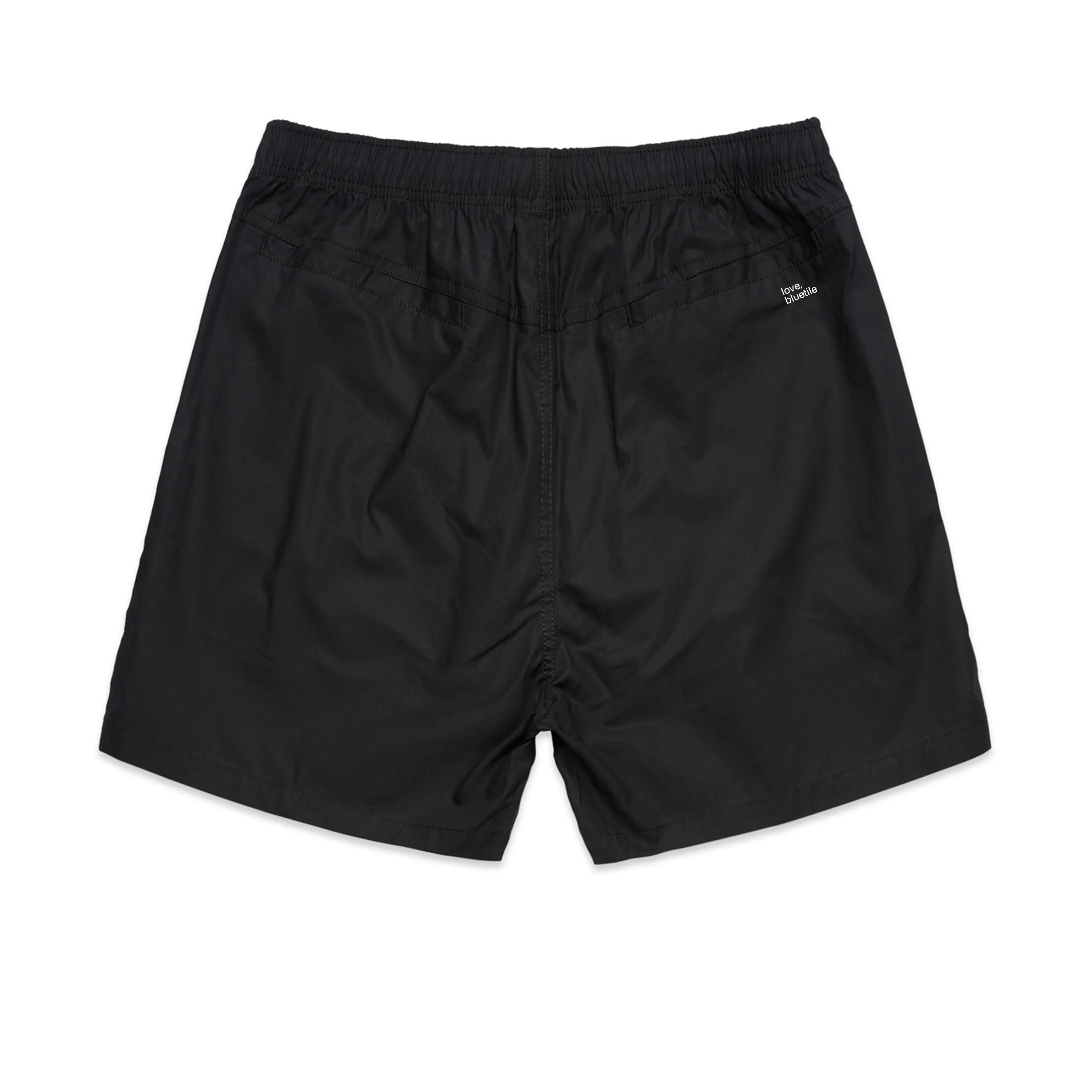 BLUETILE SURPLUS V3 BEACH SHORT BLACK - Image 2