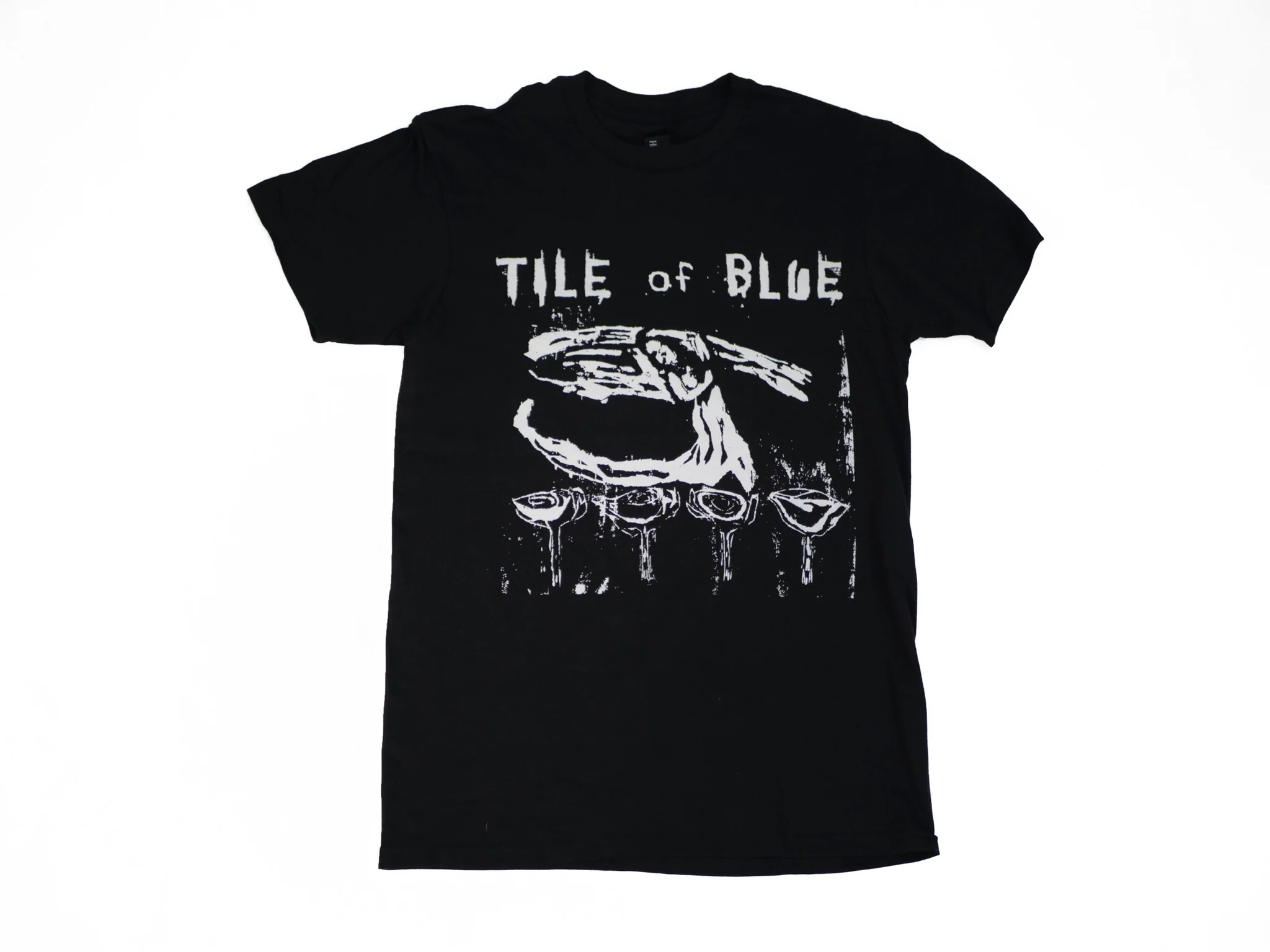 BLUETILE TILE OF BLUE T-SHIRT BLACK