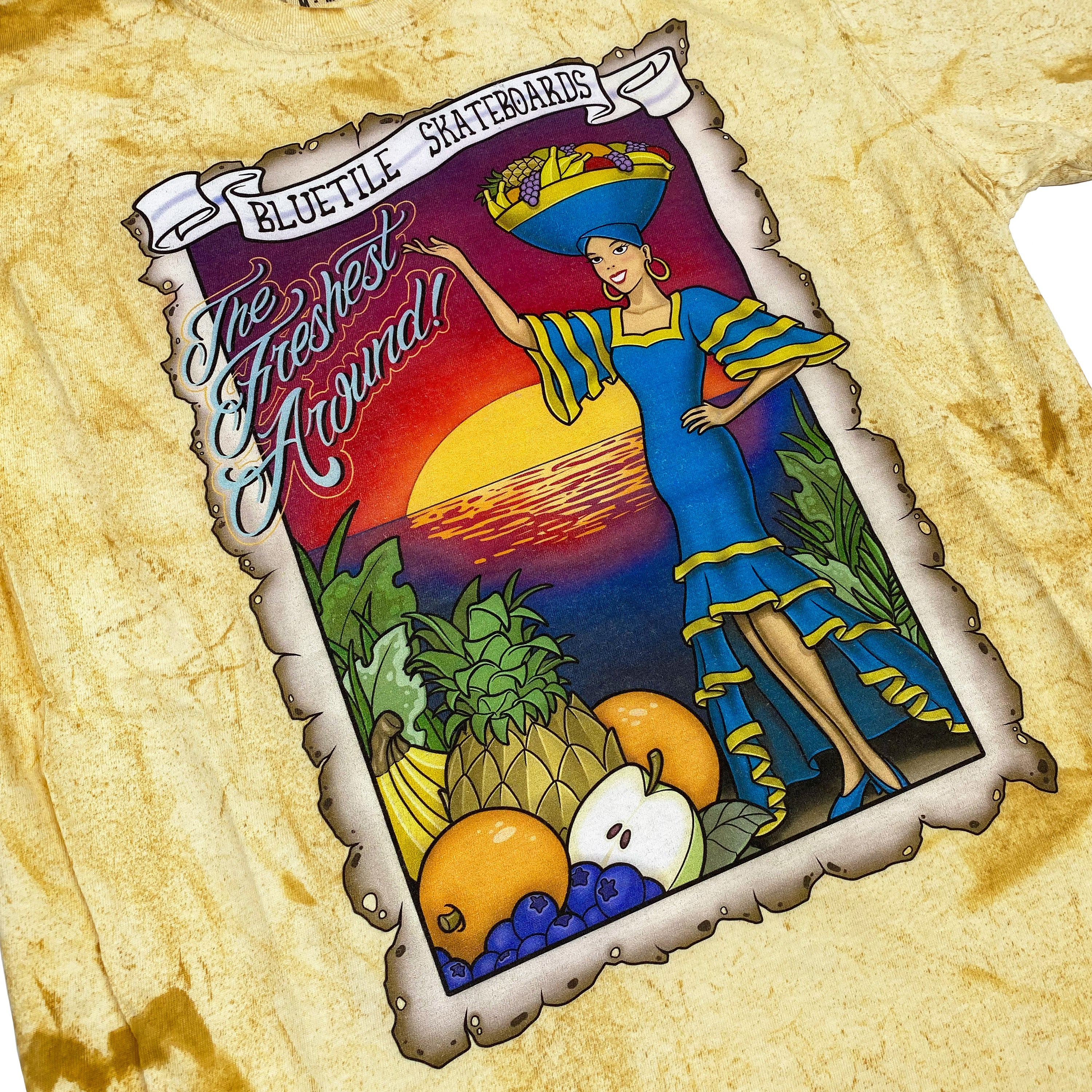 BLUETILE TROPIC DAZE TEE CITRINE - Image 2