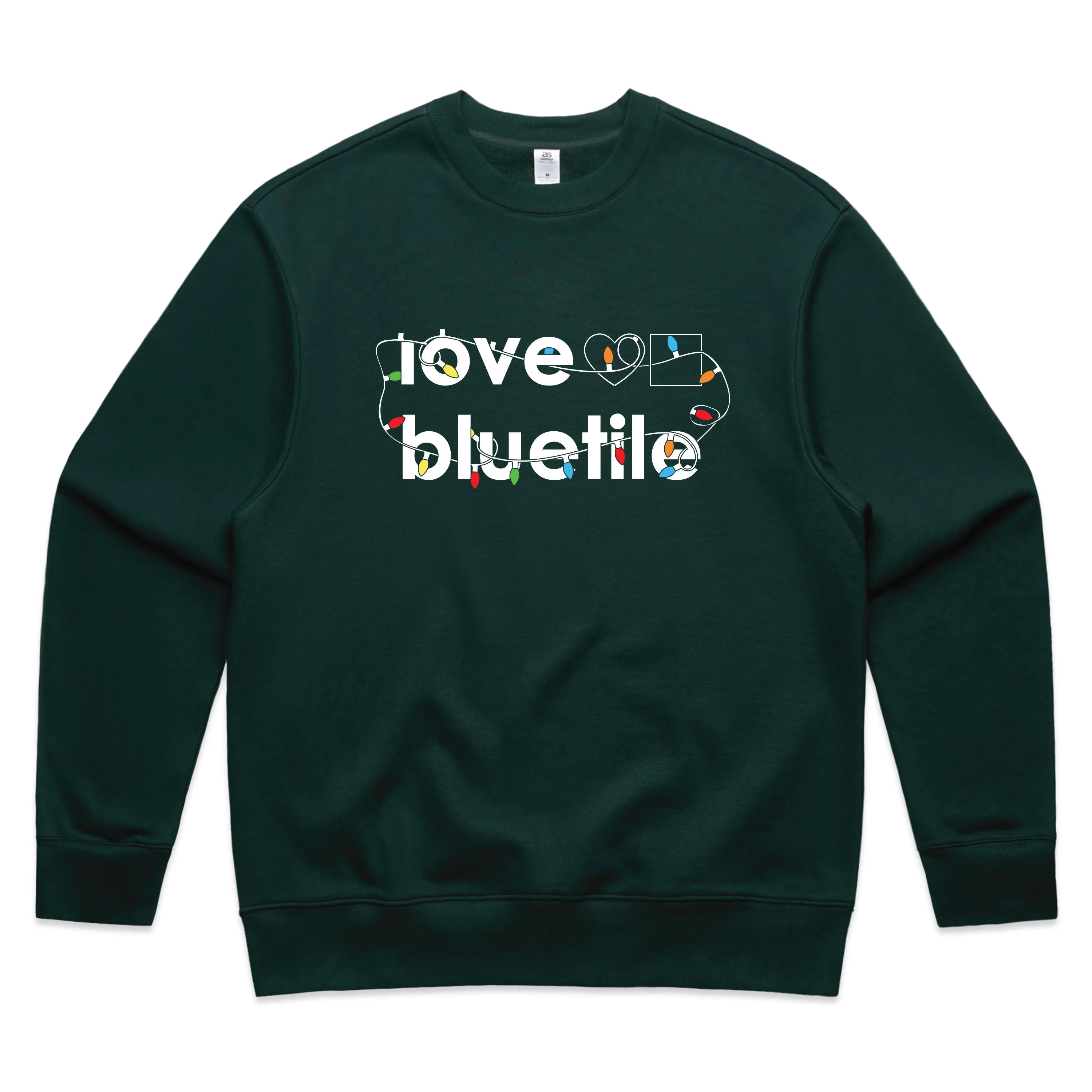 BLUETILE "UGLY SWEATER" CREWNECK PINE GREEN