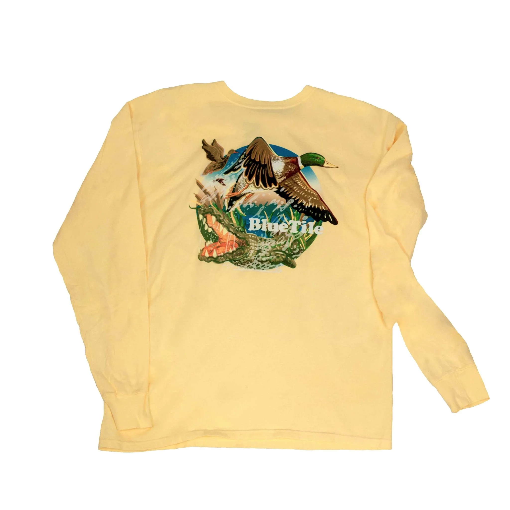 BLUETILE WILDERNESS DUCKS LONG SLEEVE SUMMER SQUASH