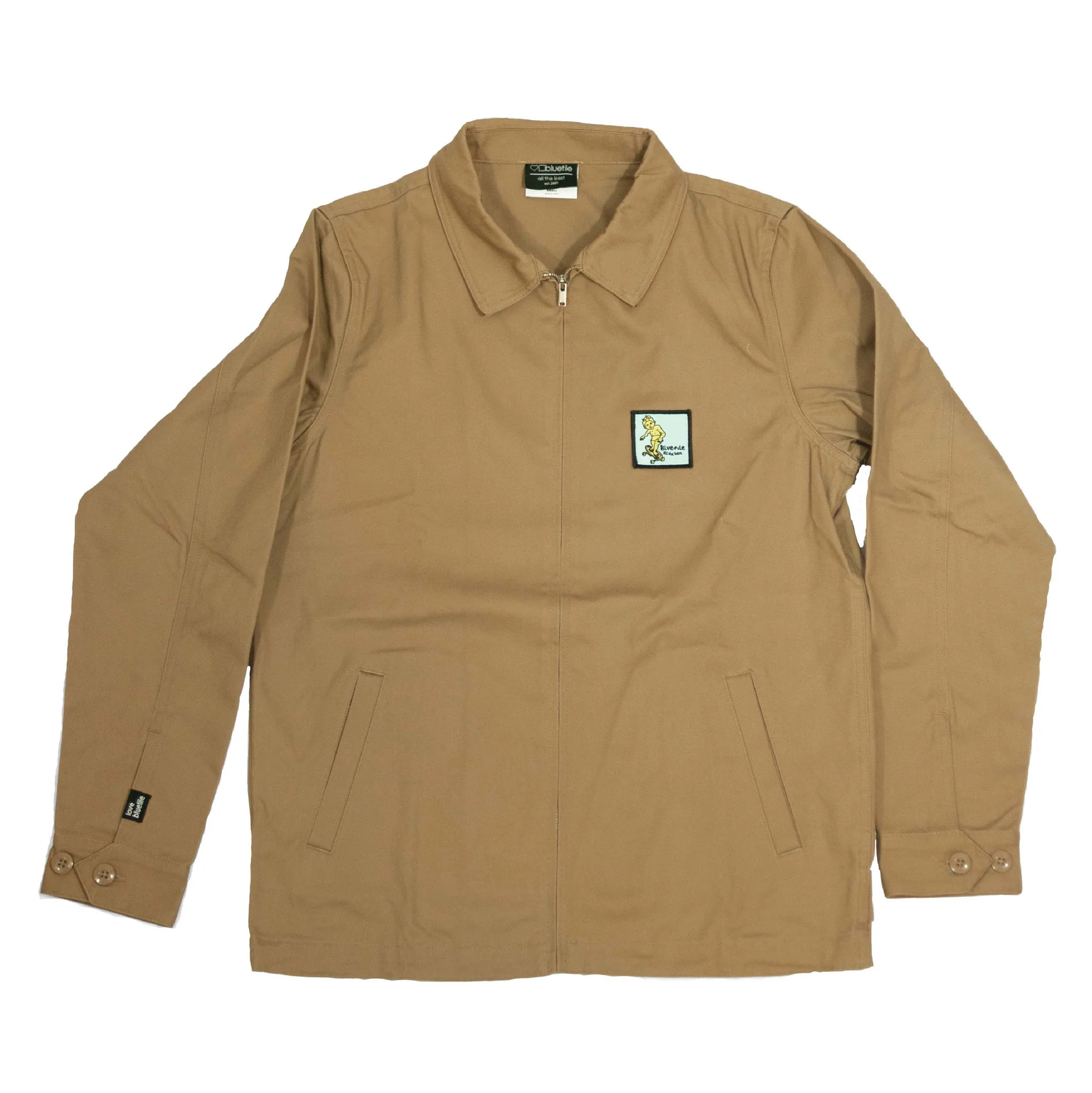 BLUETILE X GONZ UNION JACKET KHAKI