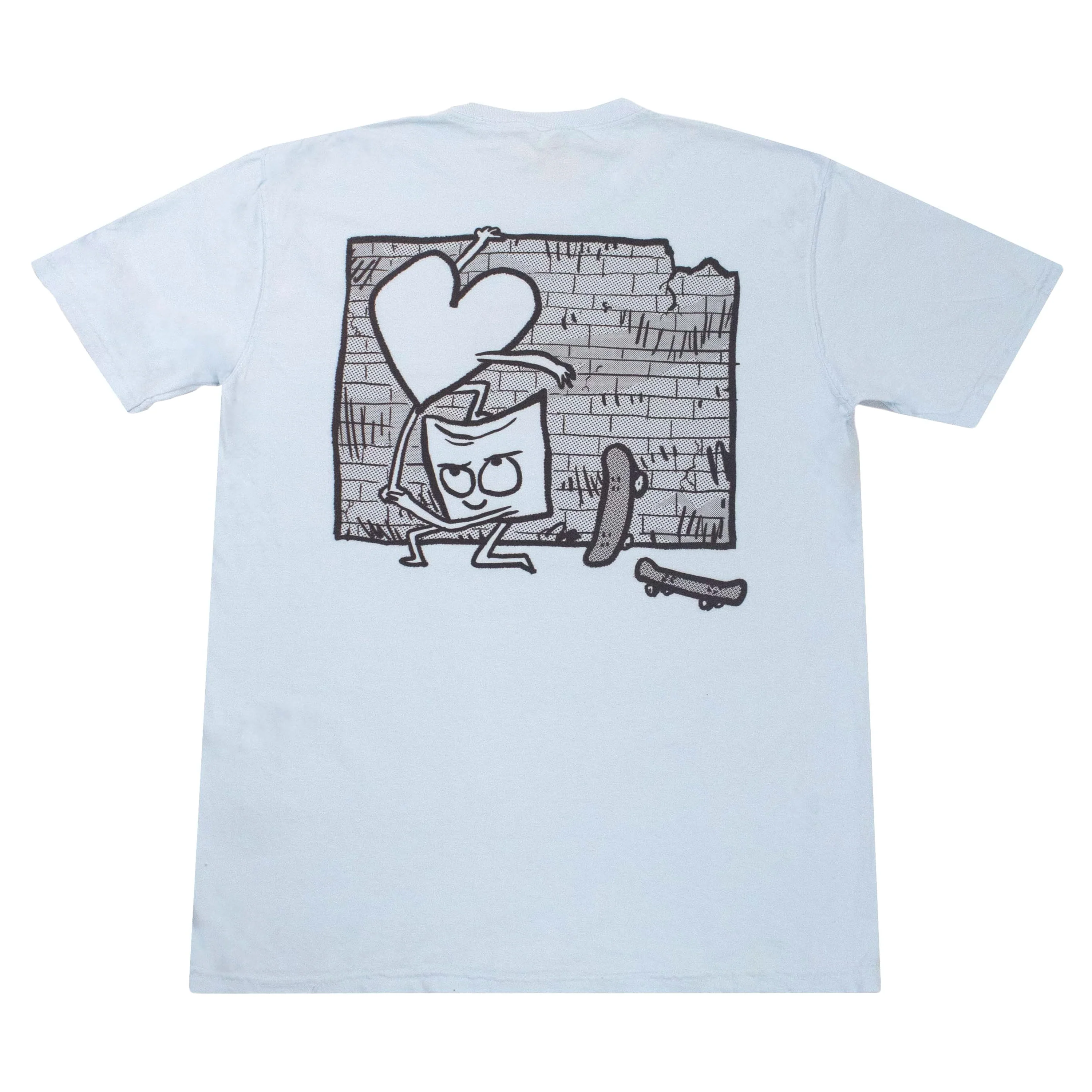 BLUETILE X SPINA WALL BOOST TEE CHAMBRAY - Image 2